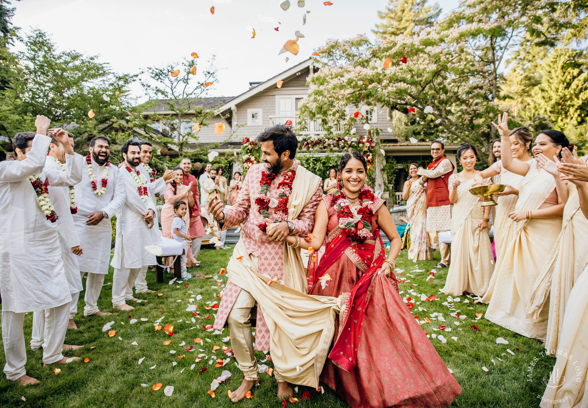 Seattle Hindu wedding by Seattle wedding photographer James Thomas Long Photography