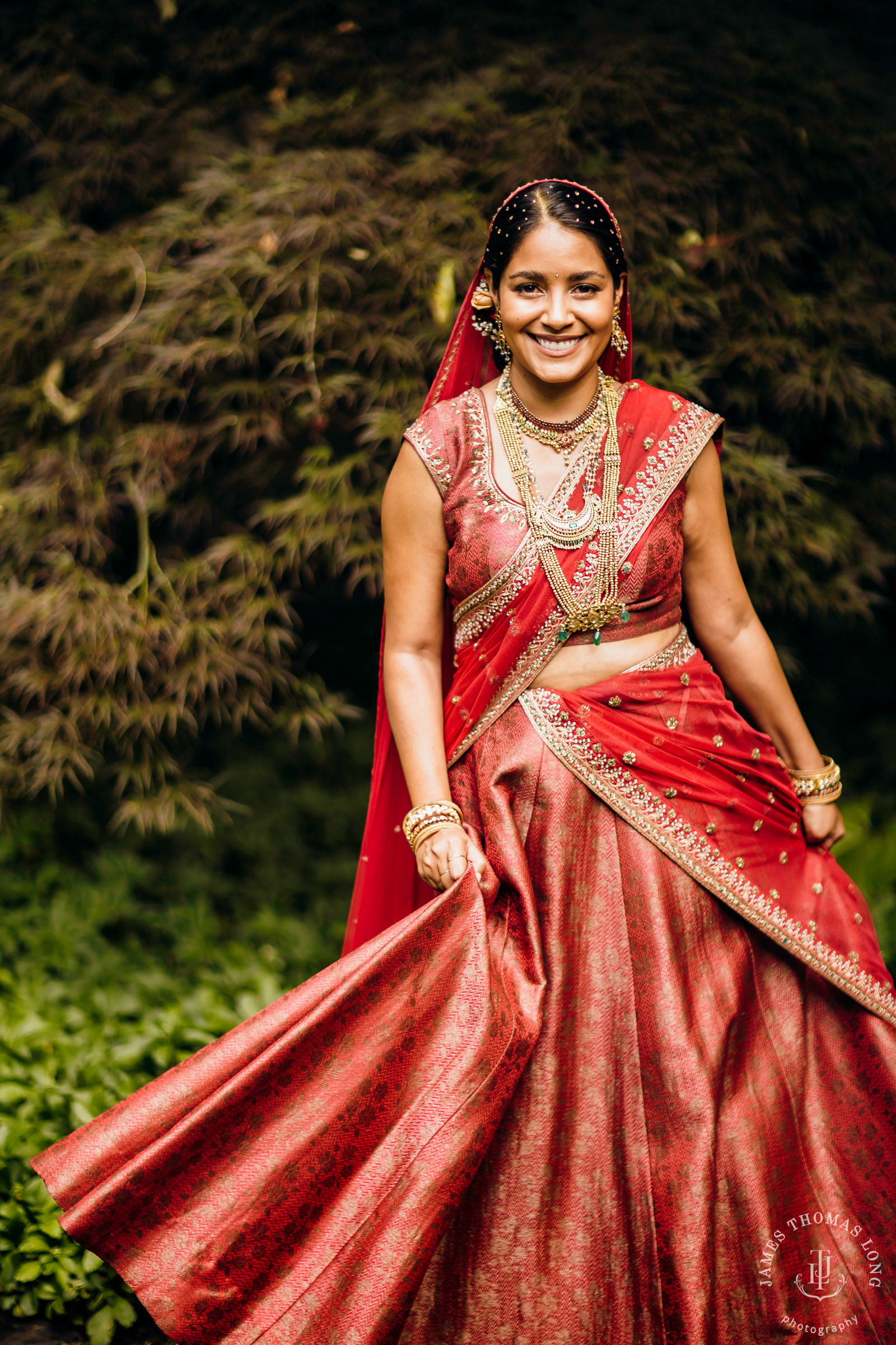 Seattle Hindu wedding by Seattle wedding photographer James Thomas Long Photography