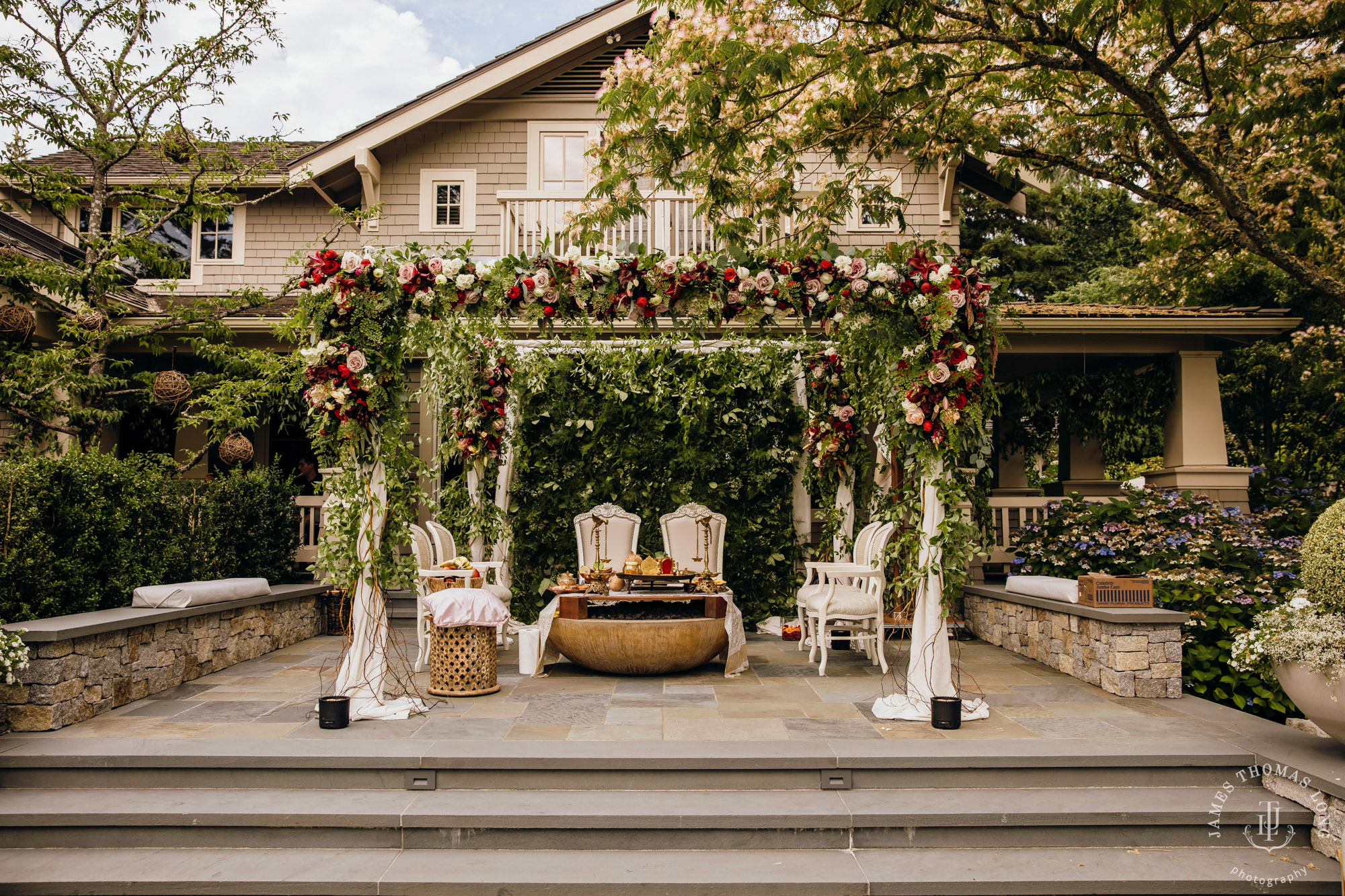 Seattle Hindu wedding by Seattle wedding photographer James Thomas Long Photography