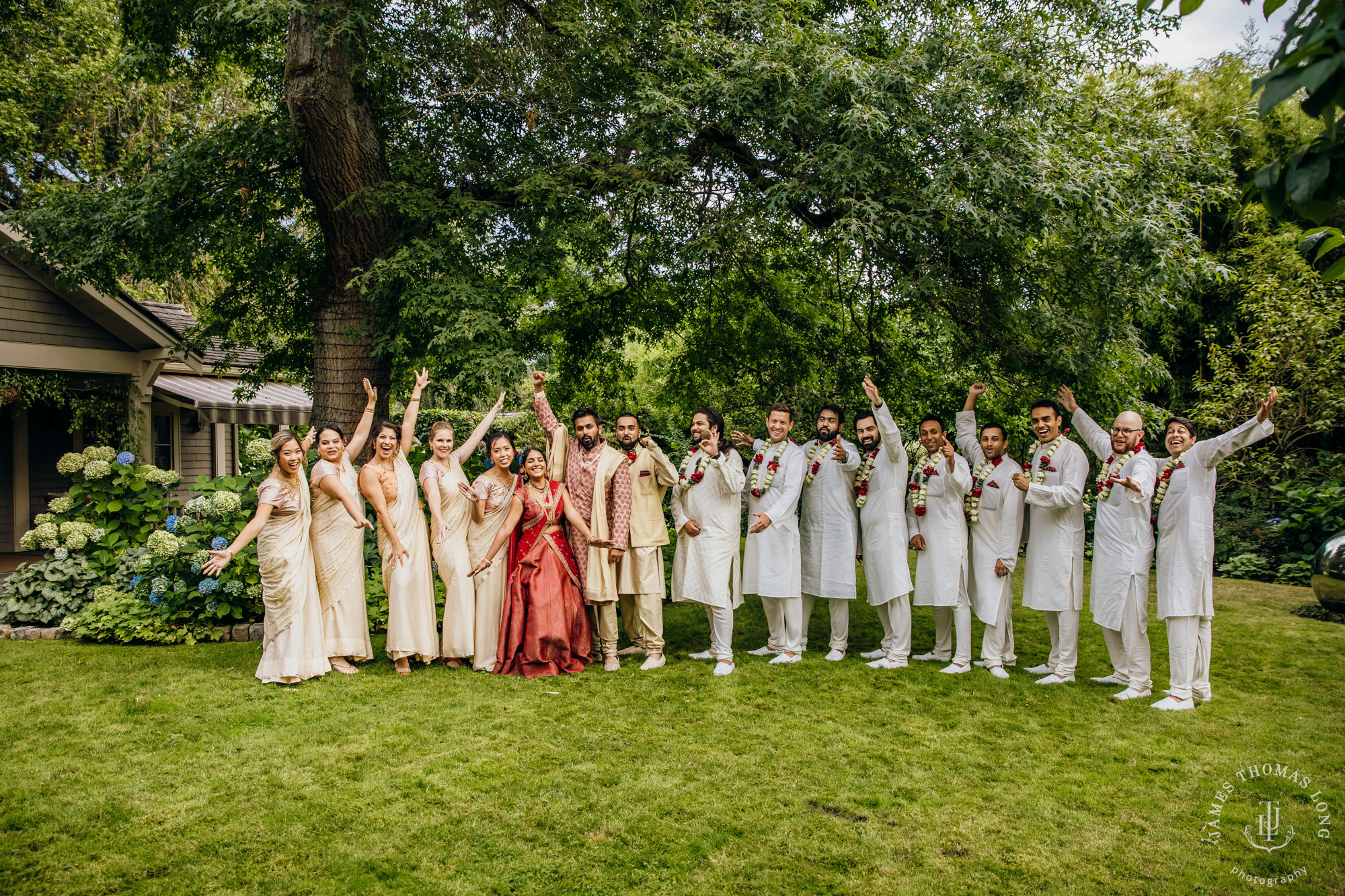 Seattle Hindu wedding by Seattle wedding photographer James Thomas Long Photography