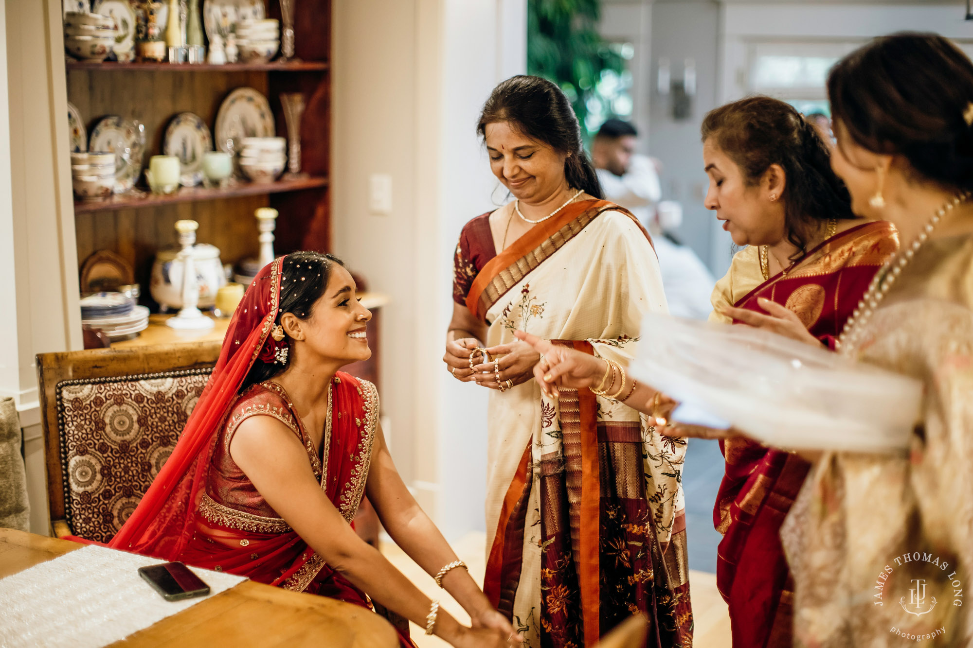 Seattle Hindu wedding by Seattle wedding photographer James Thomas Long Photography