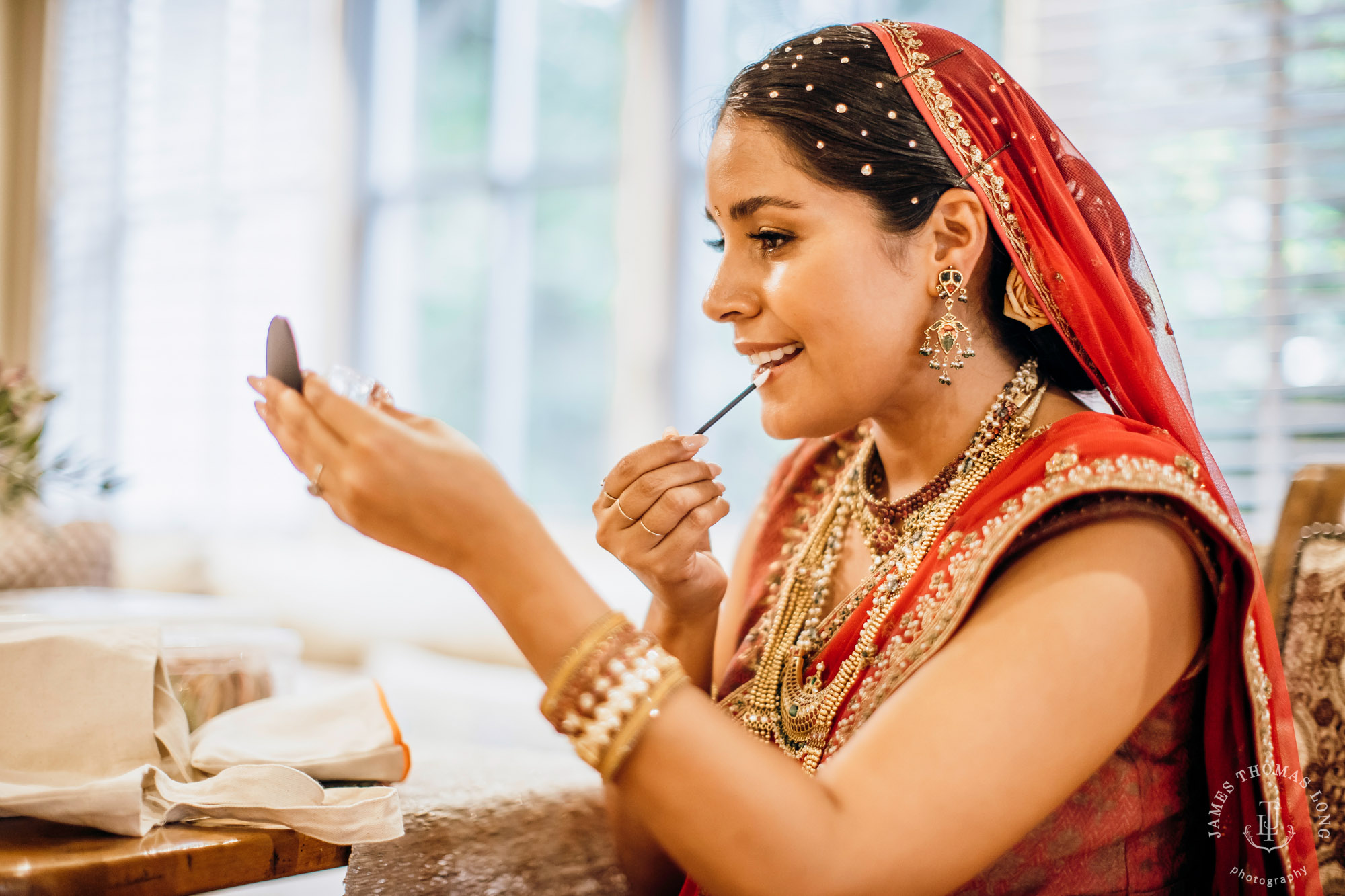 Seattle Hindu wedding by Seattle wedding photographer James Thomas Long Photography