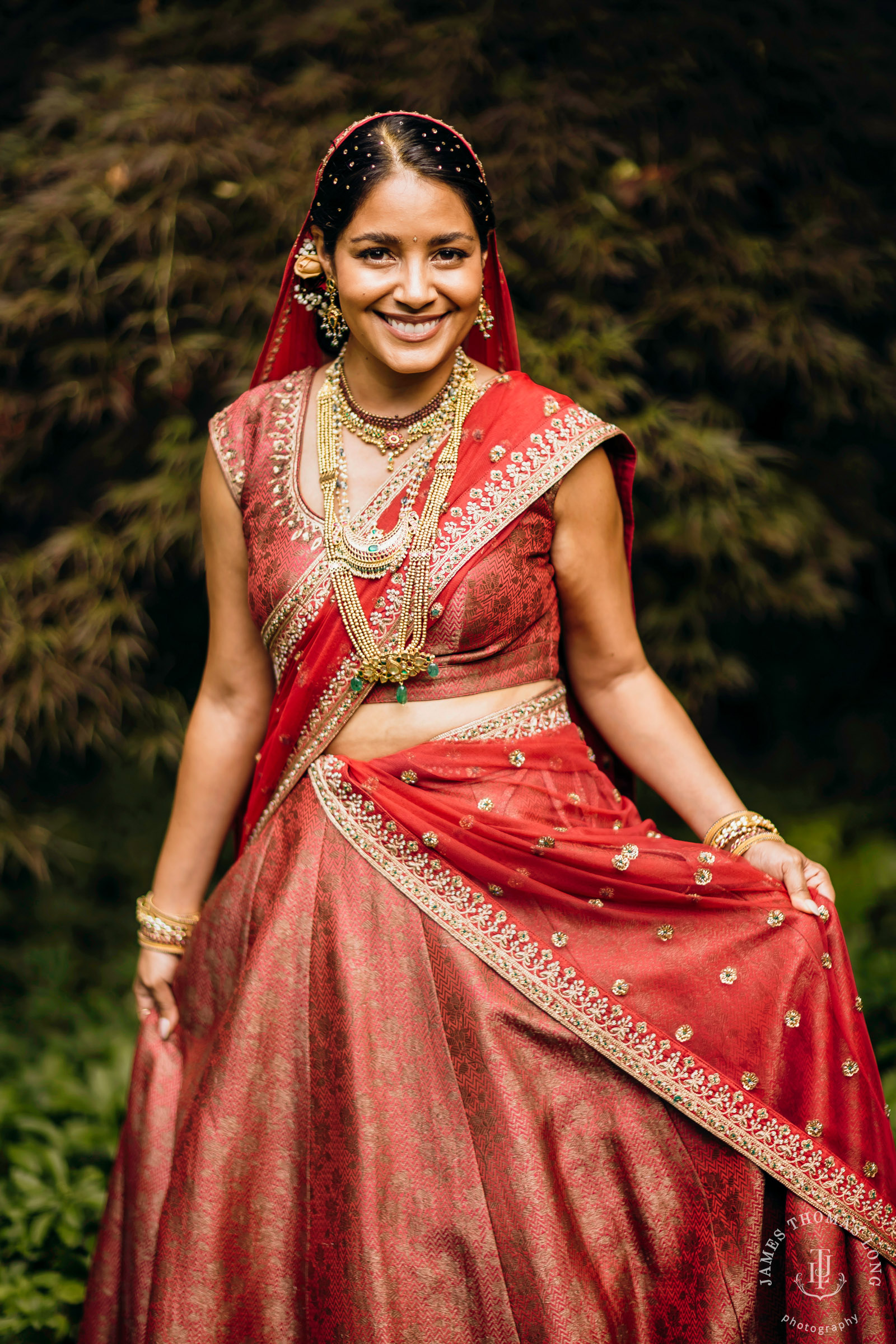 Seattle Hindu wedding by Seattle wedding photographer James Thomas Long Photography