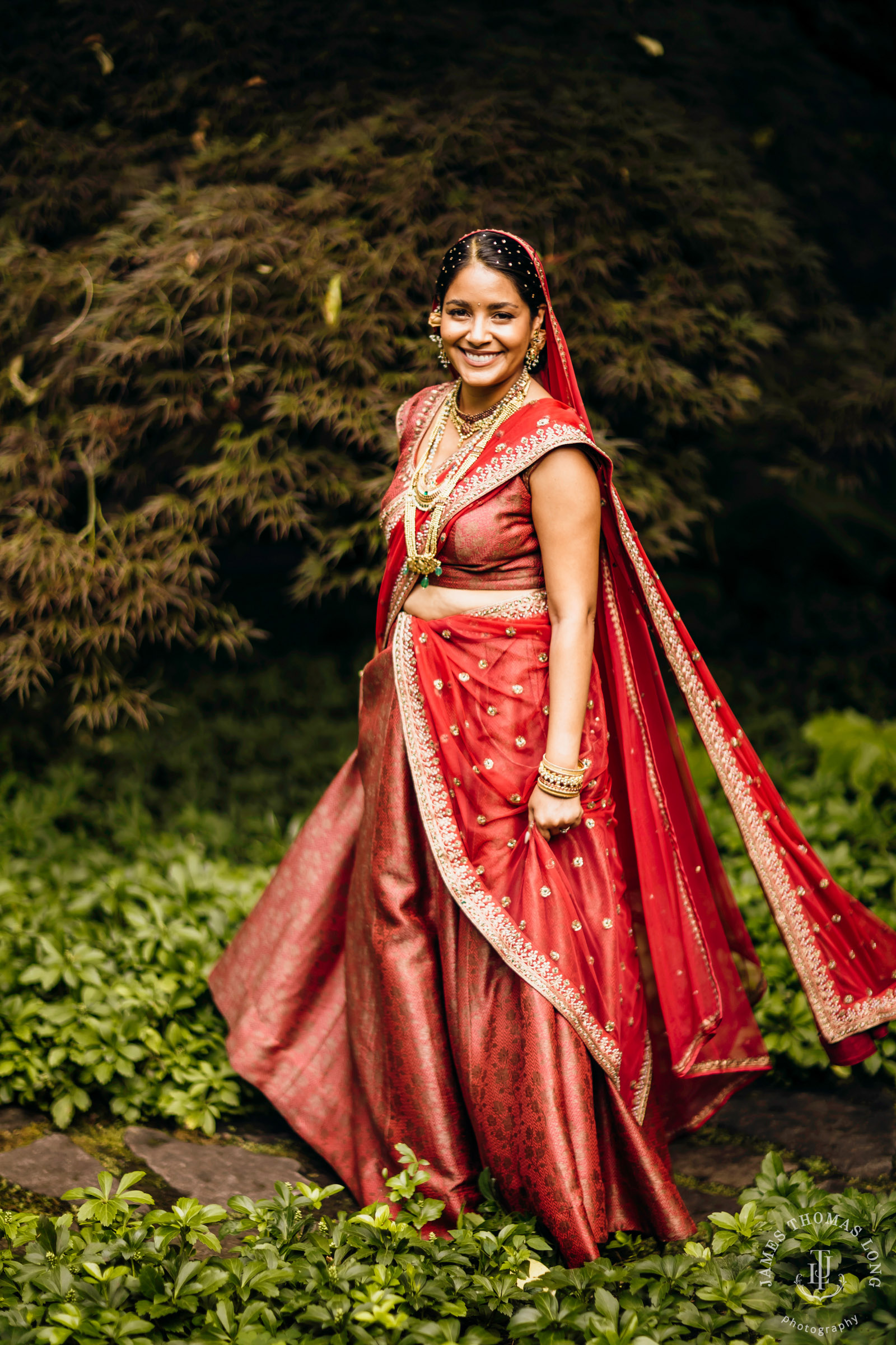 Seattle Hindu wedding by Seattle wedding photographer James Thomas Long Photography