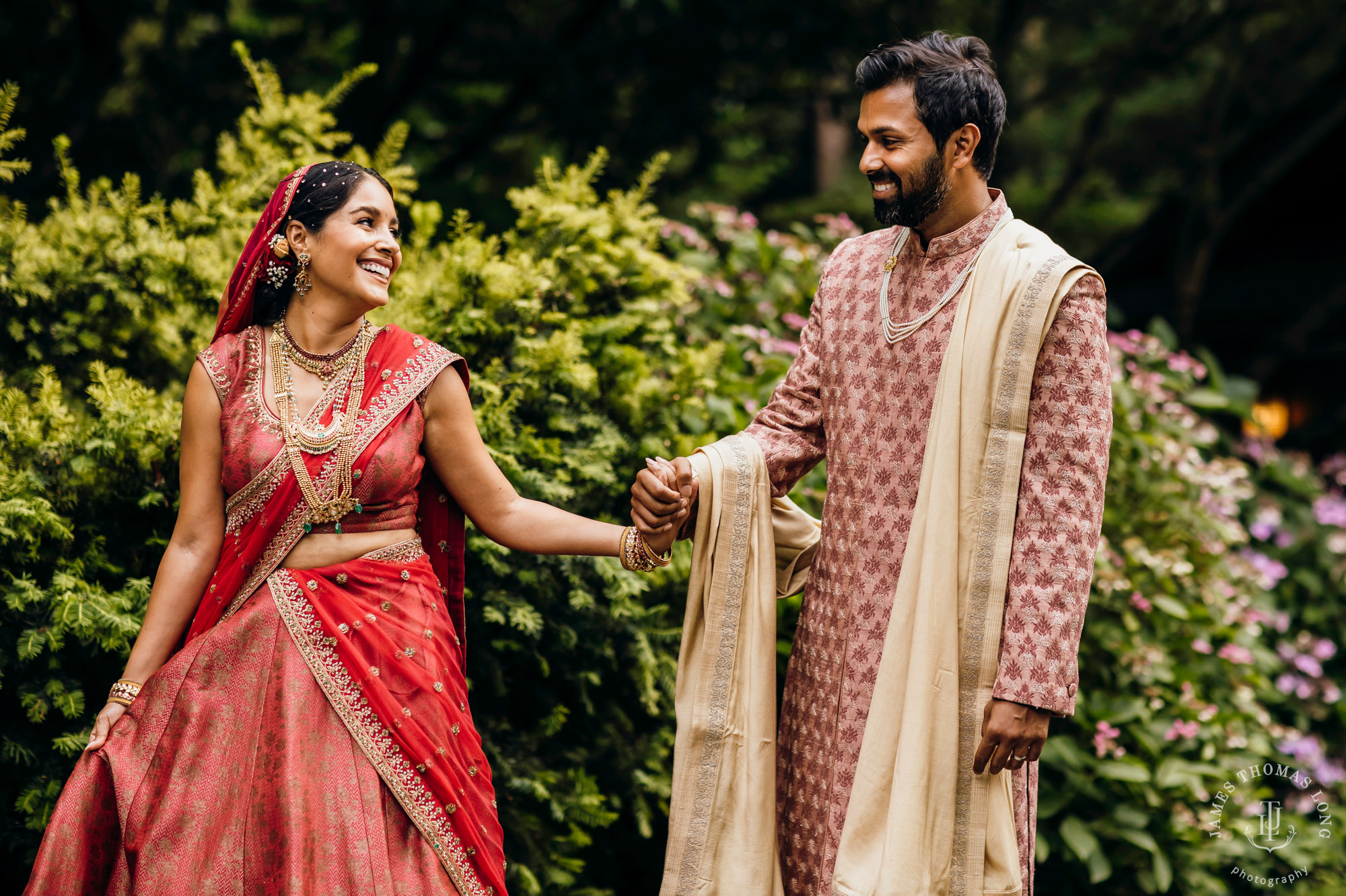 Seattle Hindu wedding by Seattle wedding photographer James Thomas Long Photography