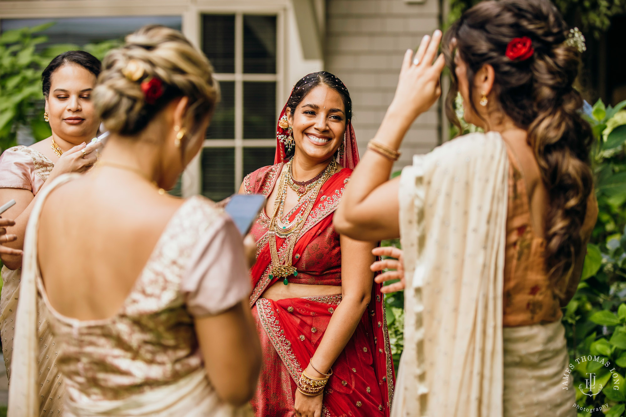 Seattle Hindu wedding by Seattle wedding photographer James Thomas Long Photography