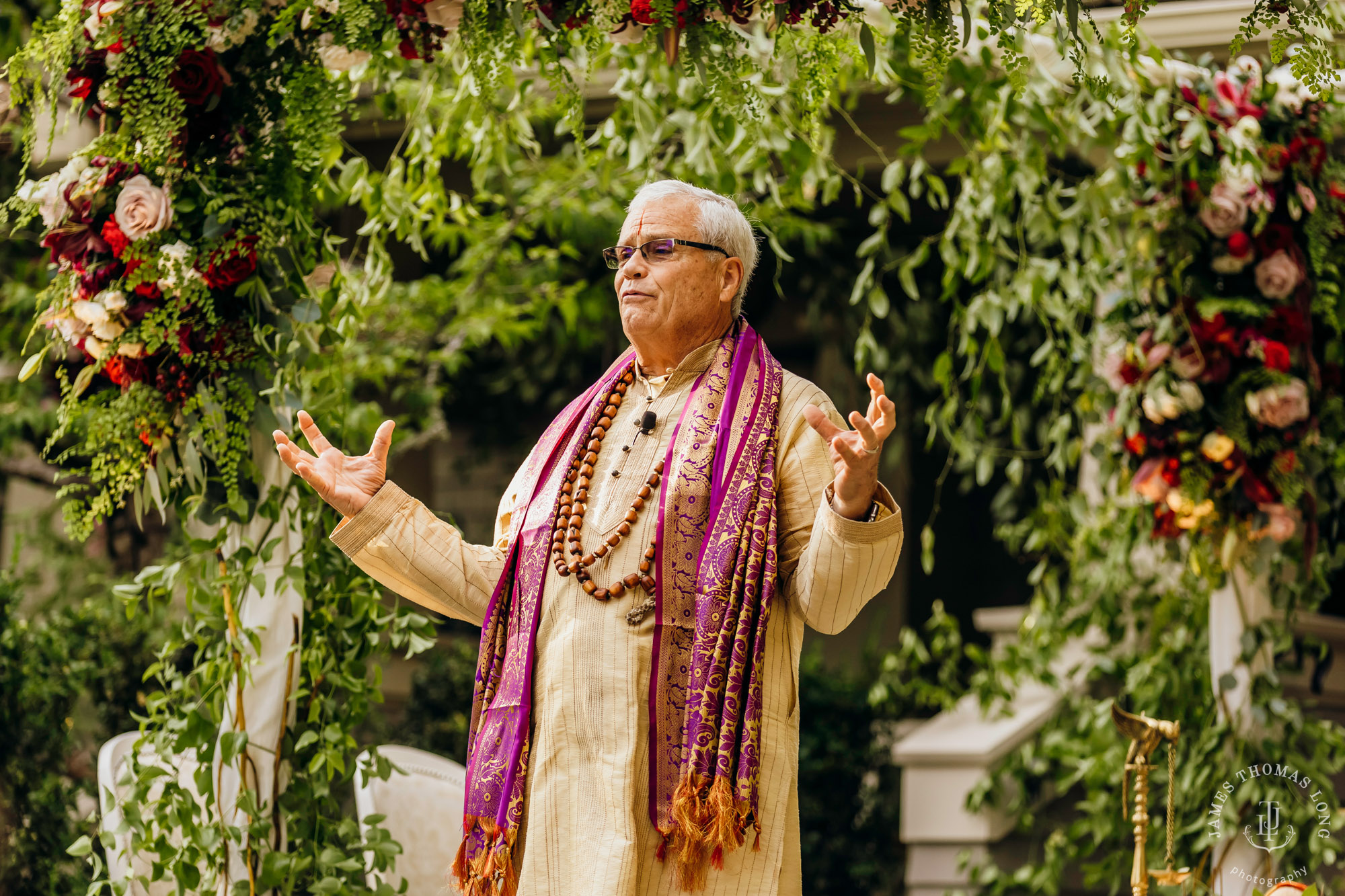 Seattle Hindu wedding by Seattle wedding photographer James Thomas Long Photography