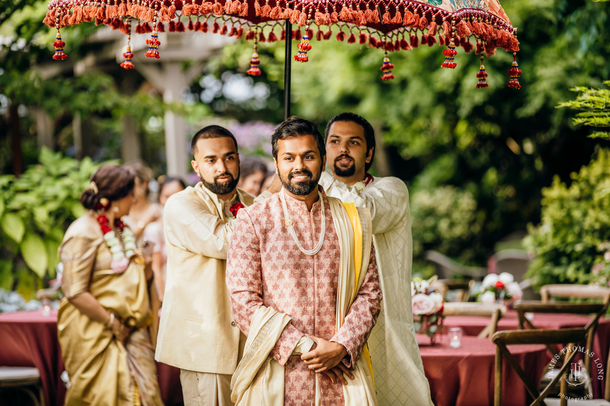 Seattle Hindu wedding by Seattle wedding photographer James Thomas Long Photography