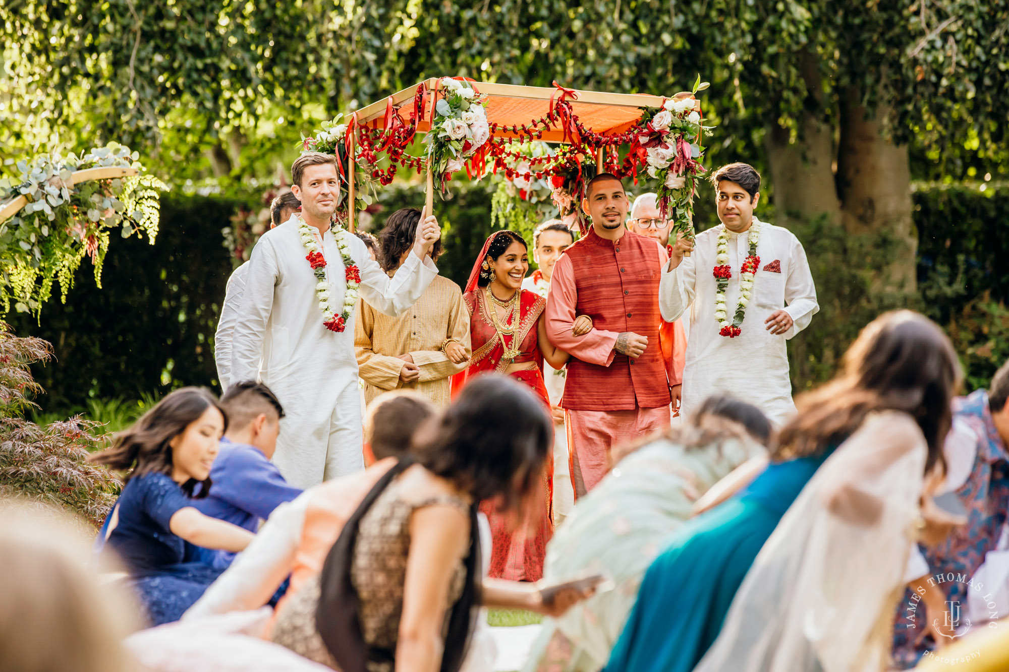 Seattle Hindu wedding by Seattle wedding photographer James Thomas Long Photography