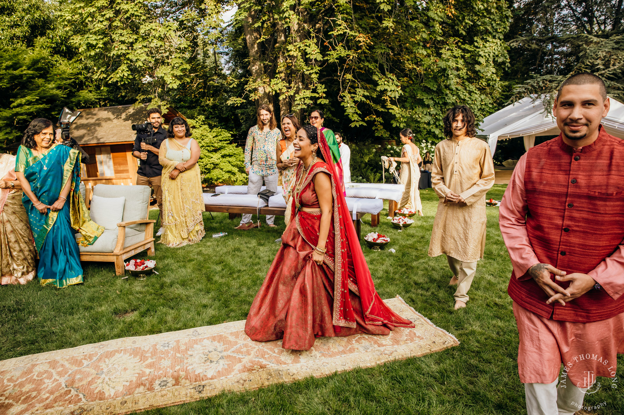 Seattle Hindu wedding by Seattle wedding photographer James Thomas Long Photography