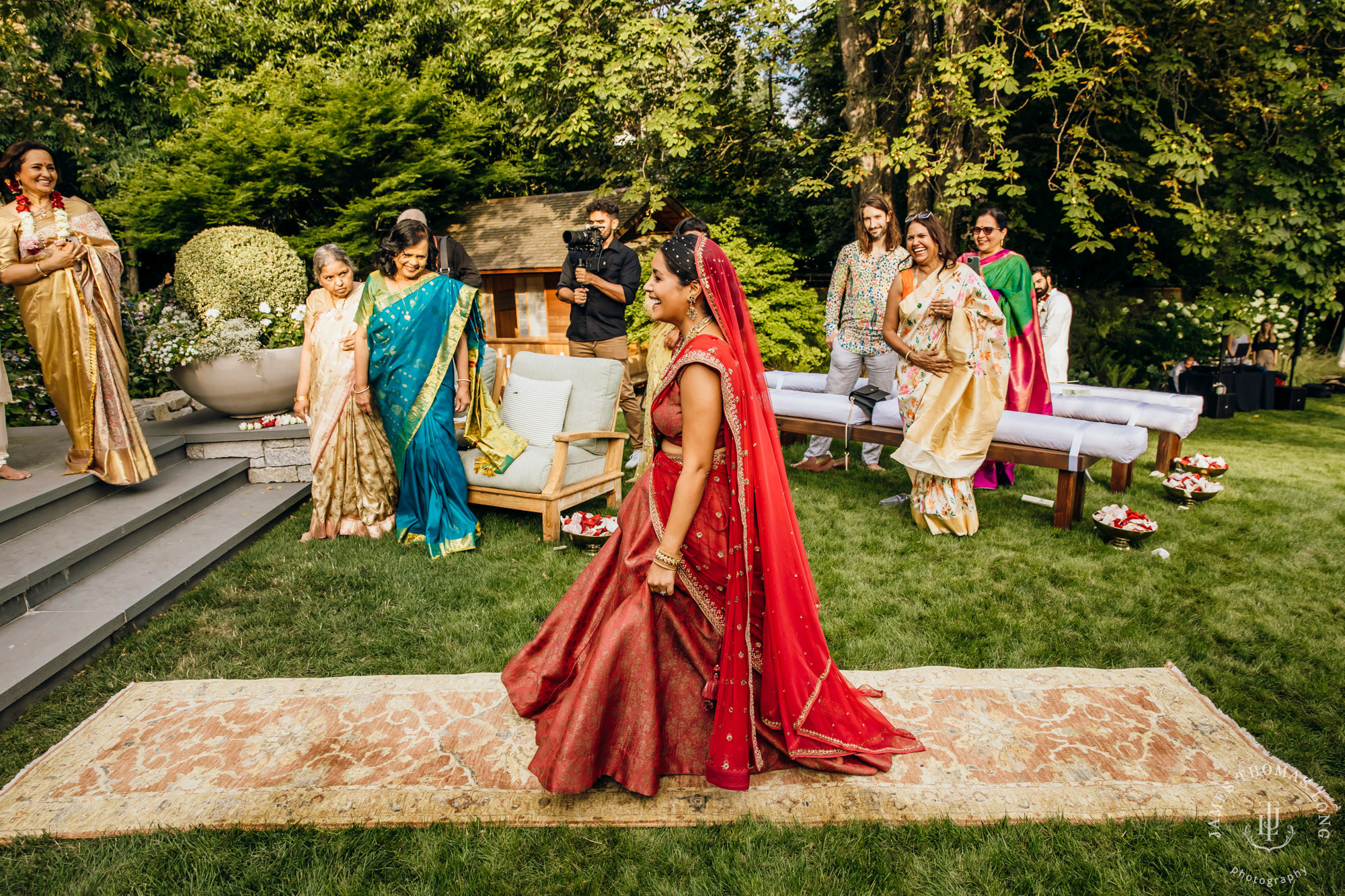 Seattle Hindu wedding by Seattle wedding photographer James Thomas Long Photography