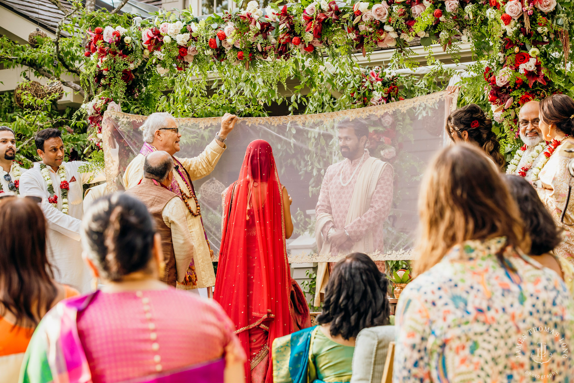 Seattle Hindu wedding by Seattle wedding photographer James Thomas Long Photography