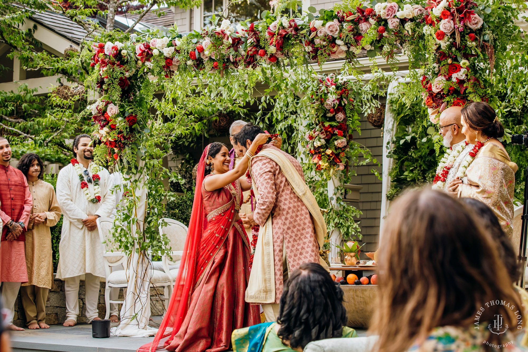 Seattle Hindu wedding by Seattle wedding photographer James Thomas Long Photography