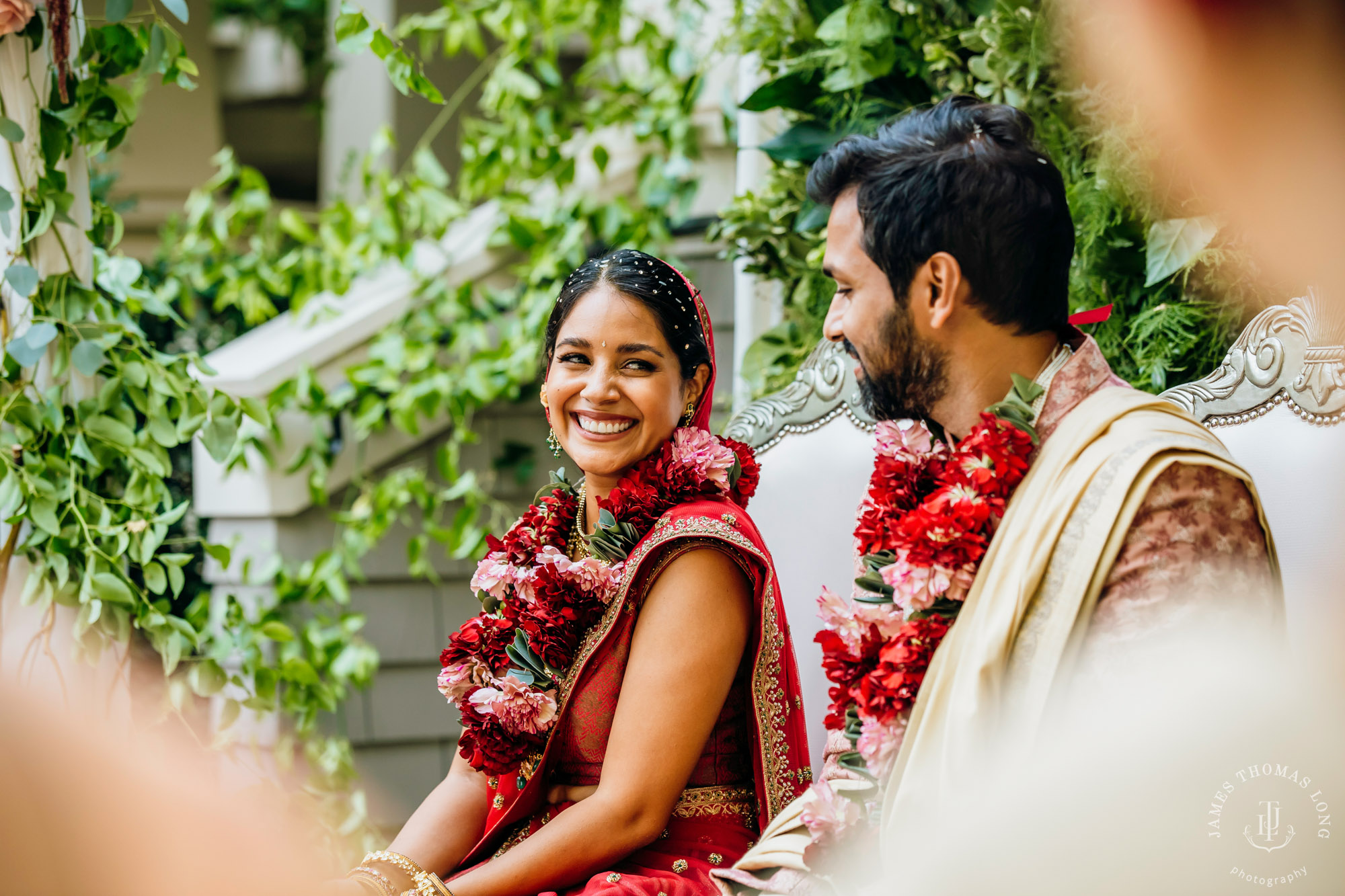 Seattle Hindu wedding by Seattle wedding photographer James Thomas Long Photography