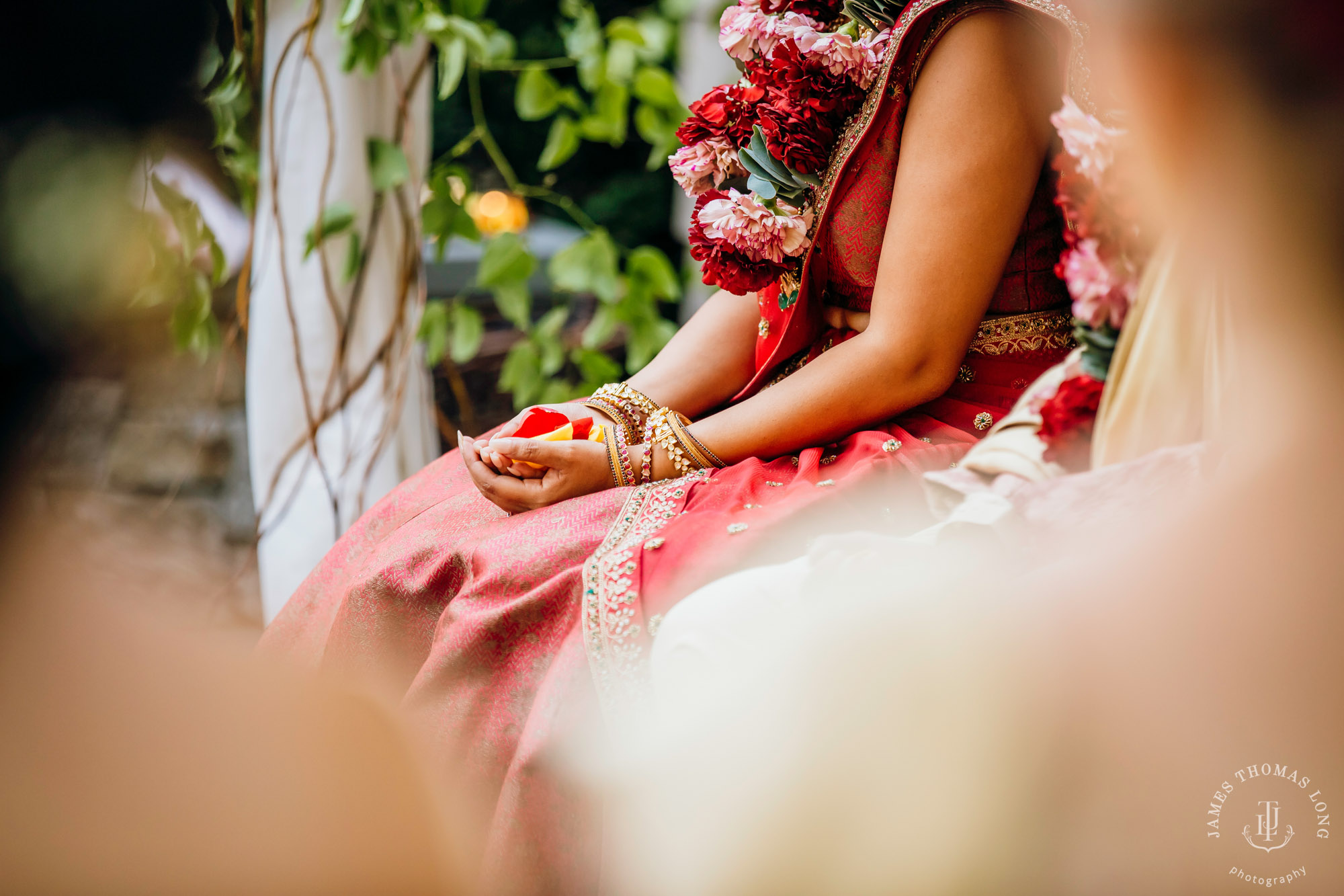 Seattle Hindu wedding by Seattle wedding photographer James Thomas Long Photography