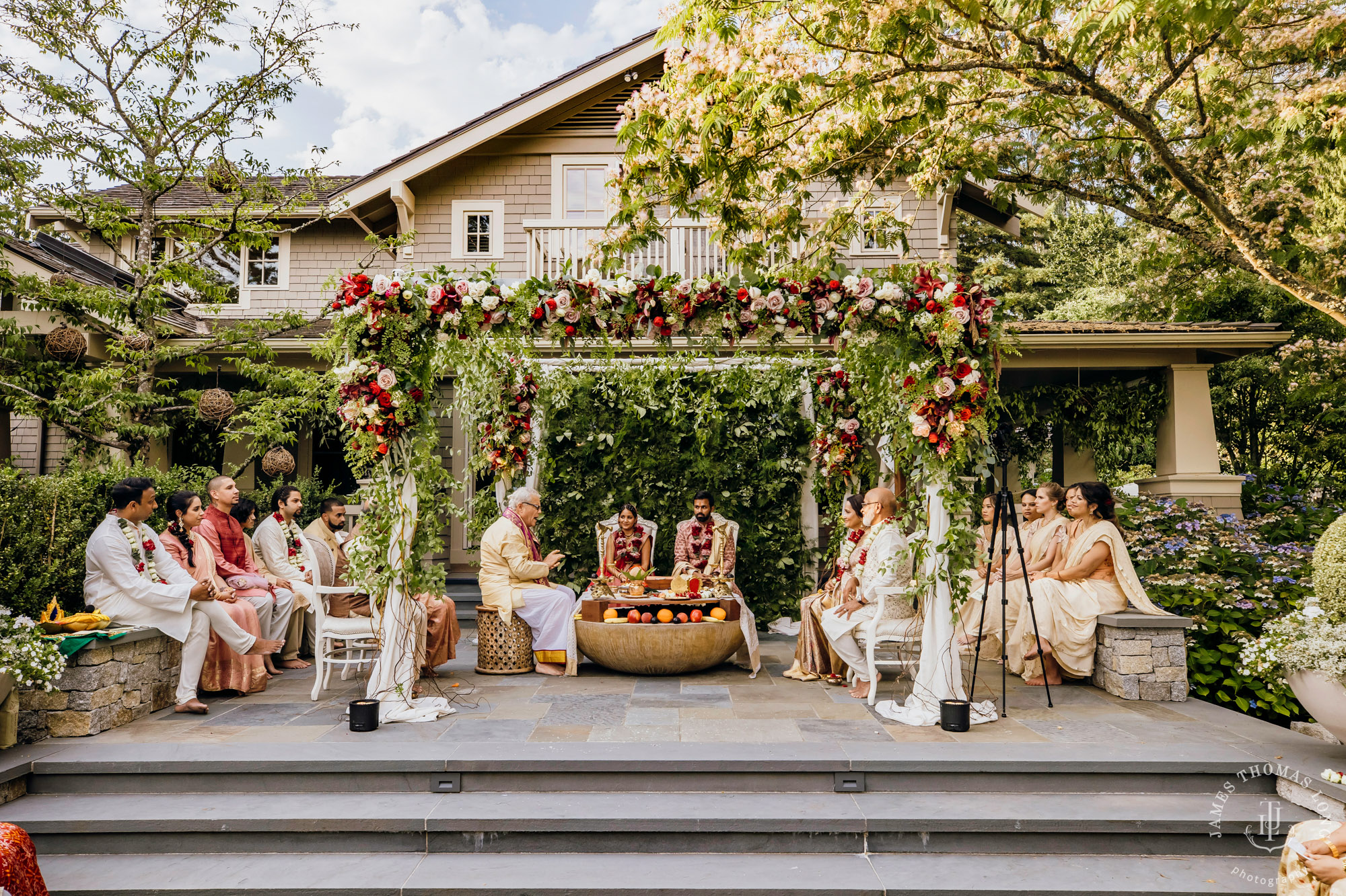 Seattle Hindu wedding by Seattle wedding photographer James Thomas Long Photography