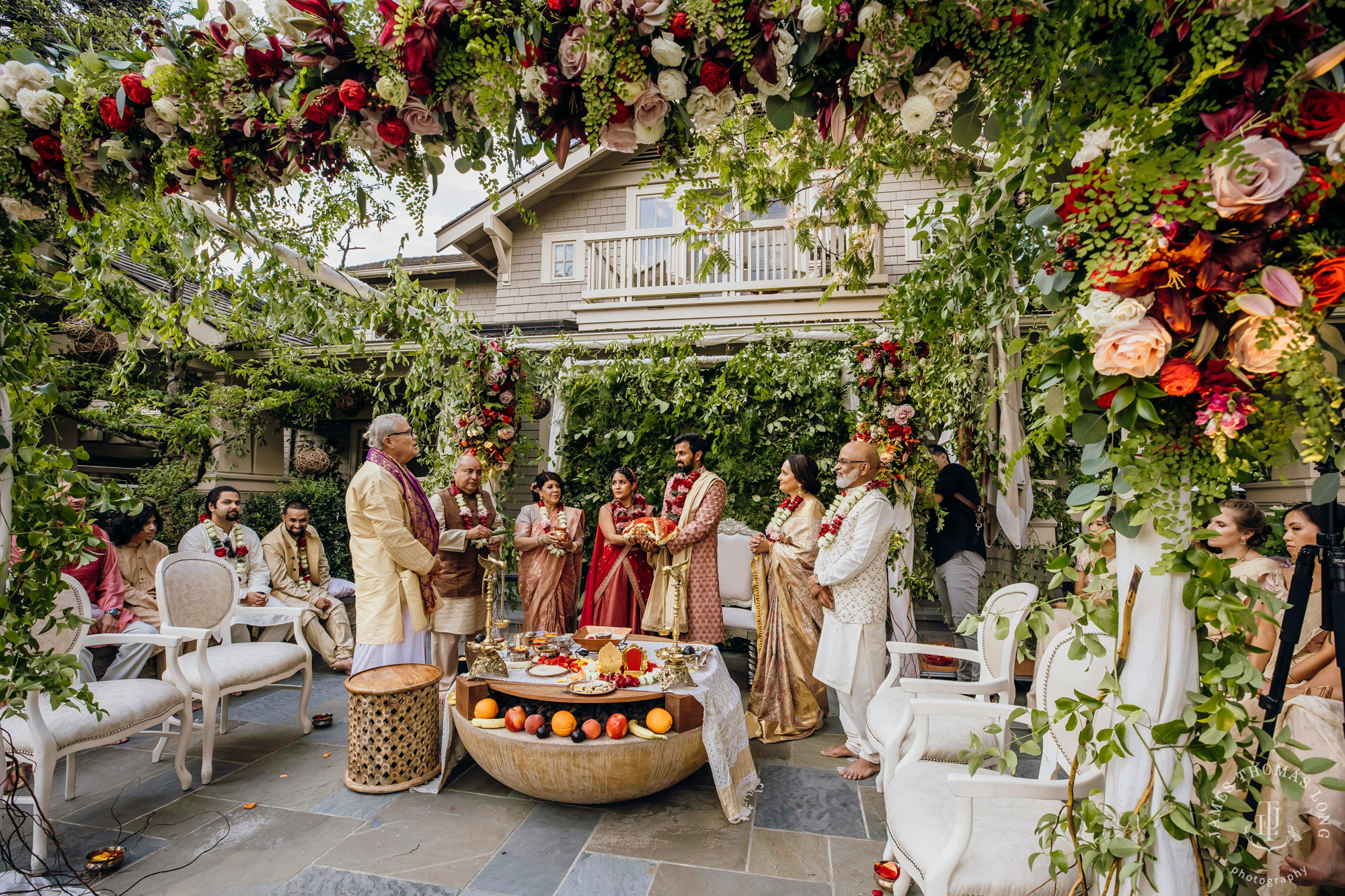 Seattle Hindu wedding by Seattle wedding photographer James Thomas Long Photography