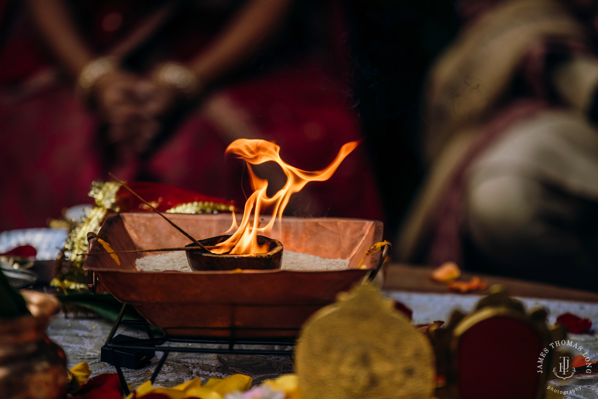 Seattle Hindu wedding by Seattle wedding photographer James Thomas Long Photography