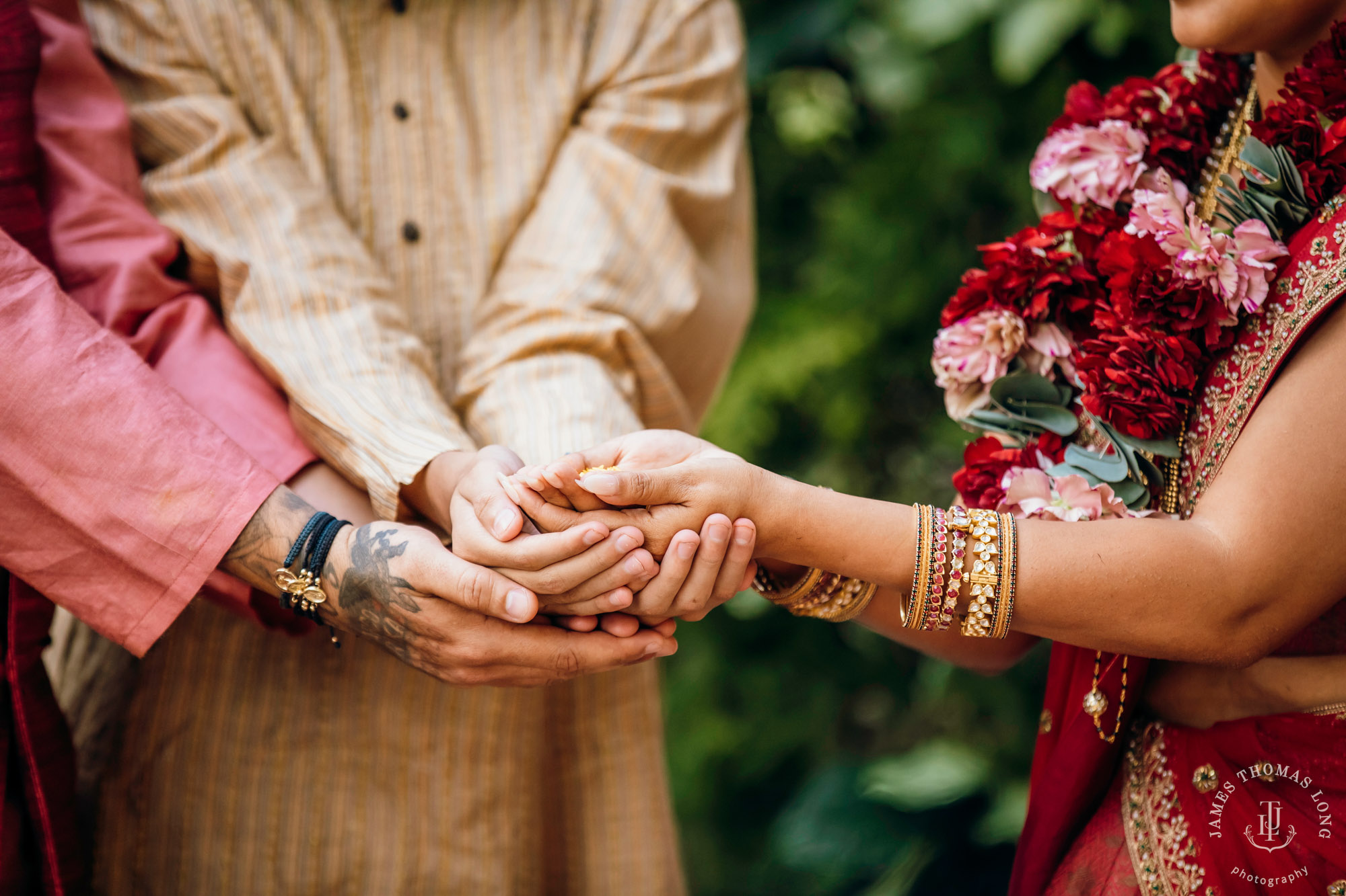 Seattle Hindu wedding by Seattle wedding photographer James Thomas Long Photography