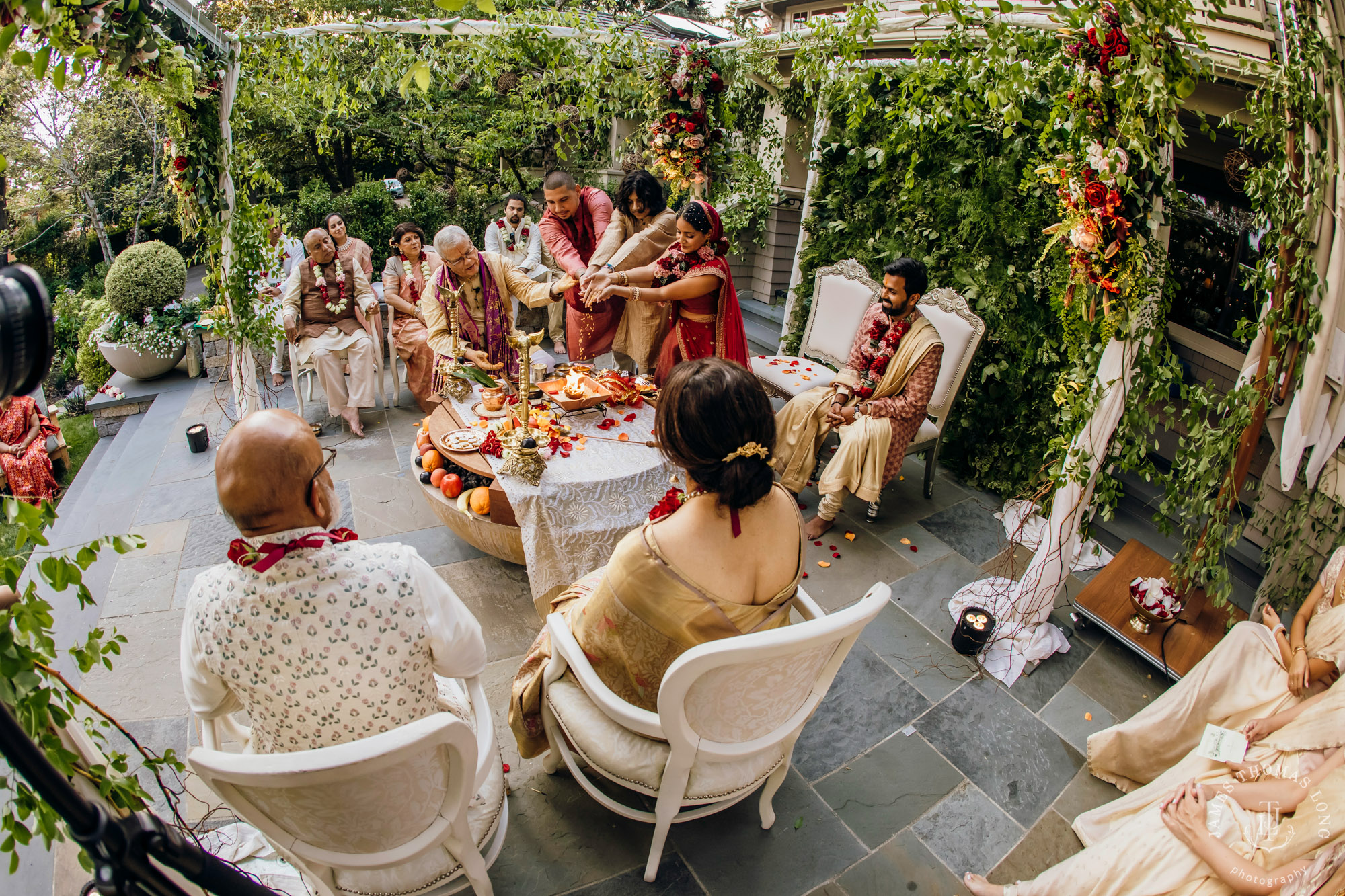 Seattle Hindu wedding by Seattle wedding photographer James Thomas Long Photography