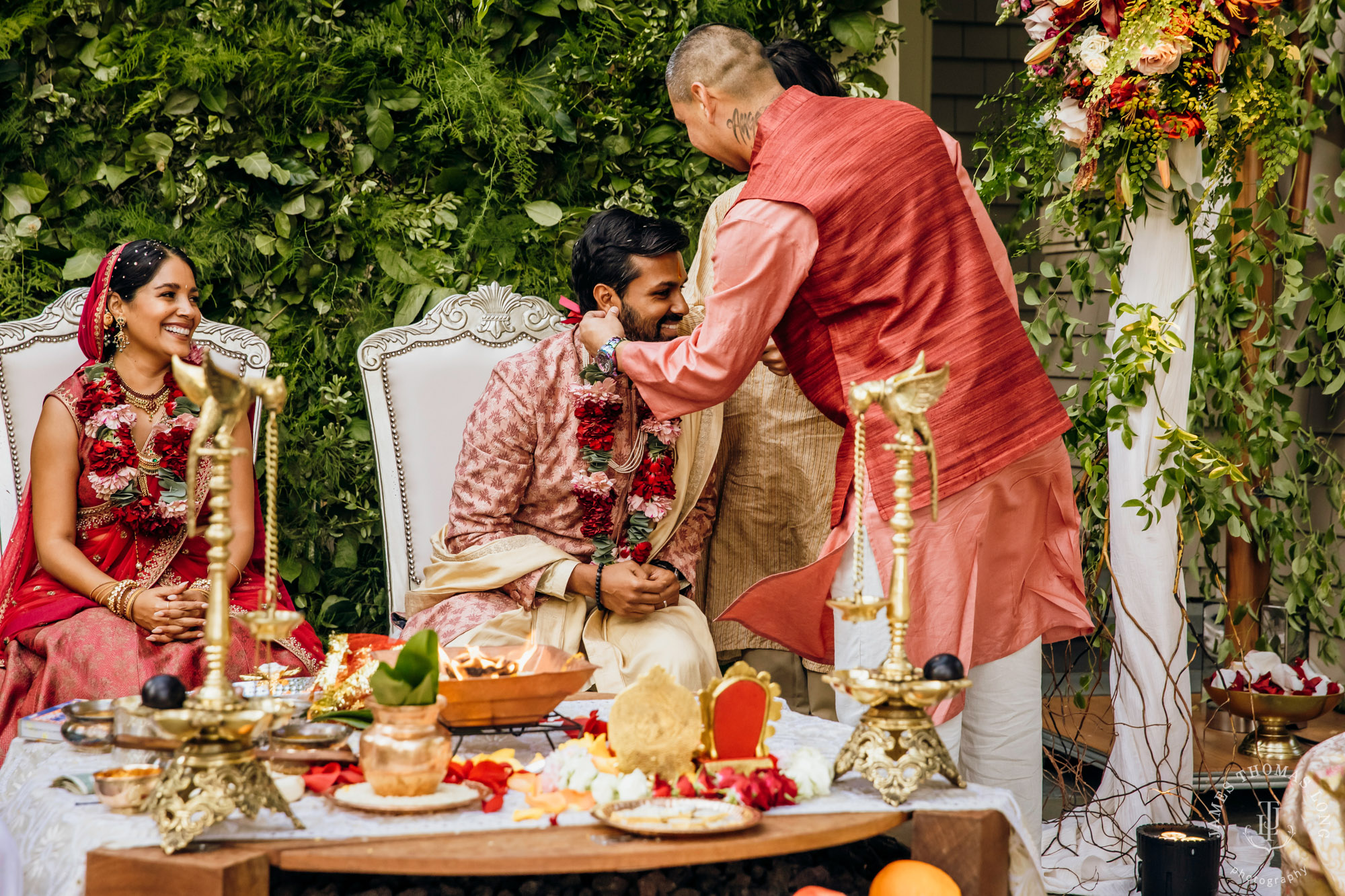 Seattle Hindu wedding by Seattle wedding photographer James Thomas Long Photography