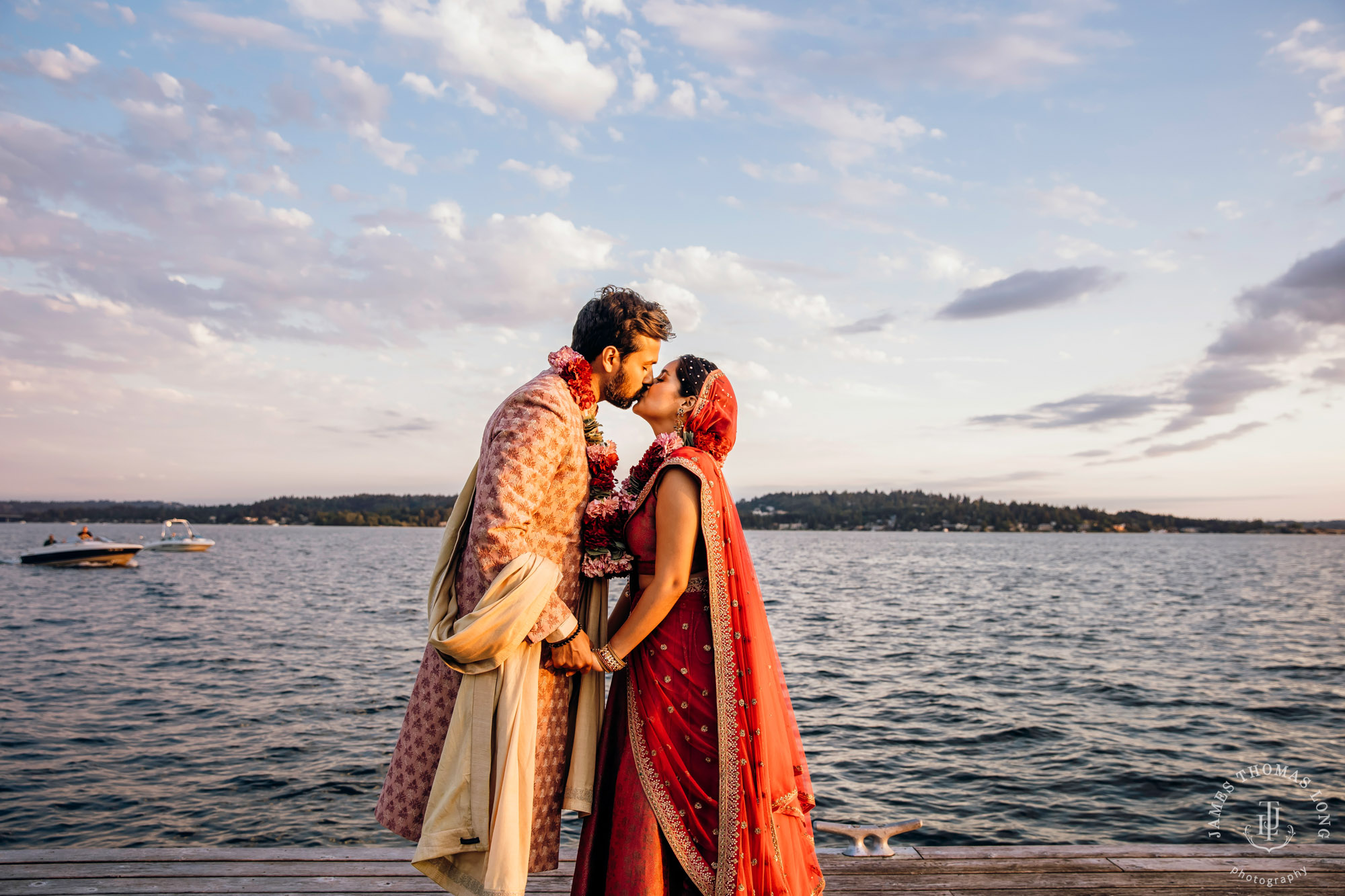 Seattle Hindu wedding by Seattle wedding photographer James Thomas Long Photography