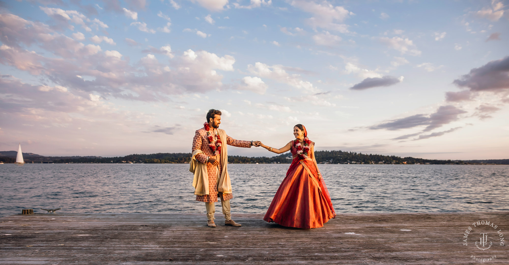 Seattle Hindu wedding by Seattle wedding photographer James Thomas Long Photography