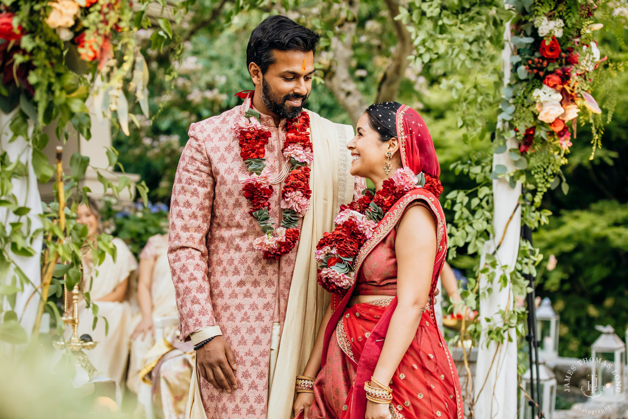 Seattle Hindu wedding by Seattle wedding photographer James Thomas Long Photography