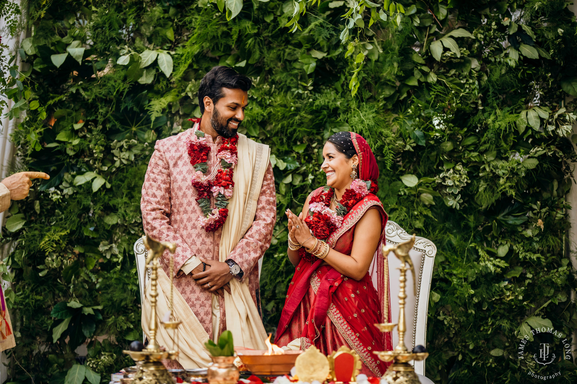 Seattle Hindu wedding by Seattle wedding photographer James Thomas Long Photography