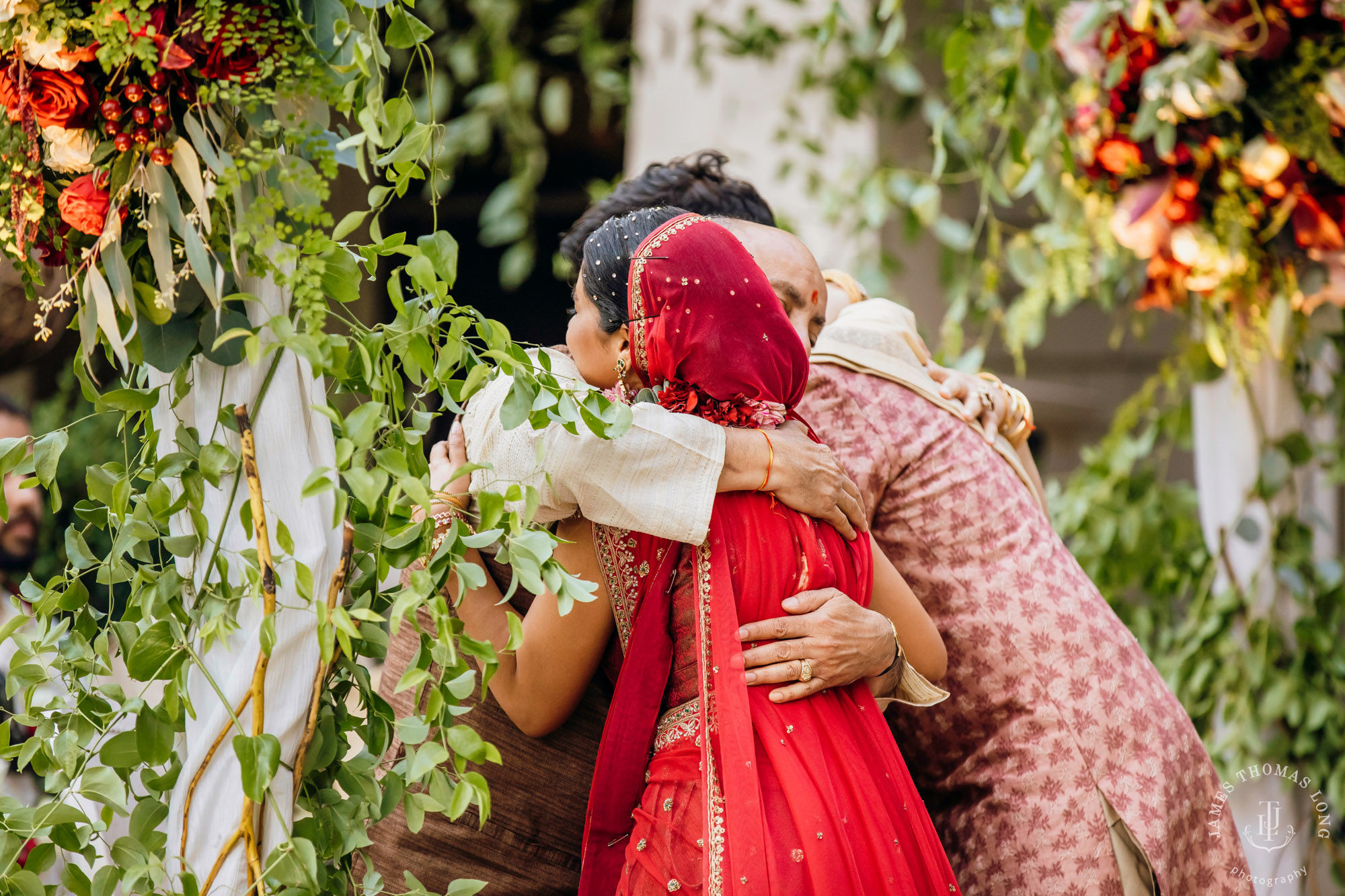 Seattle Hindu wedding by Seattle wedding photographer James Thomas Long Photography