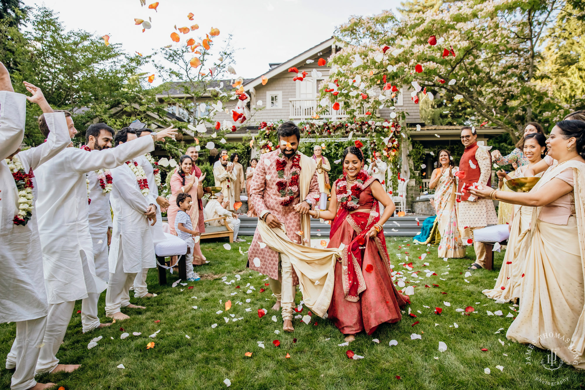 Seattle Hindu wedding by Seattle wedding photographer James Thomas Long Photography