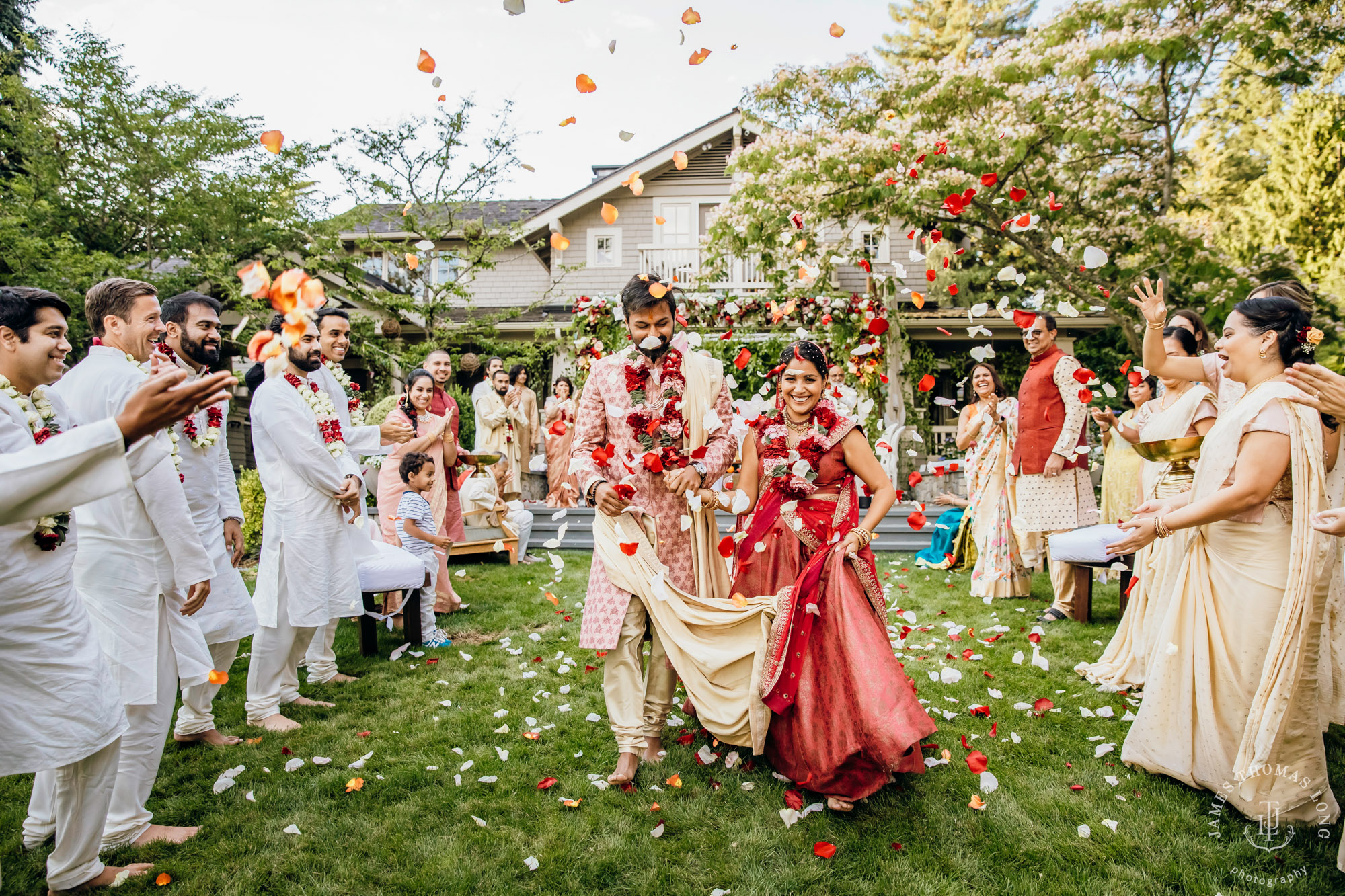 Seattle Hindu wedding by Seattle wedding photographer James Thomas Long Photography