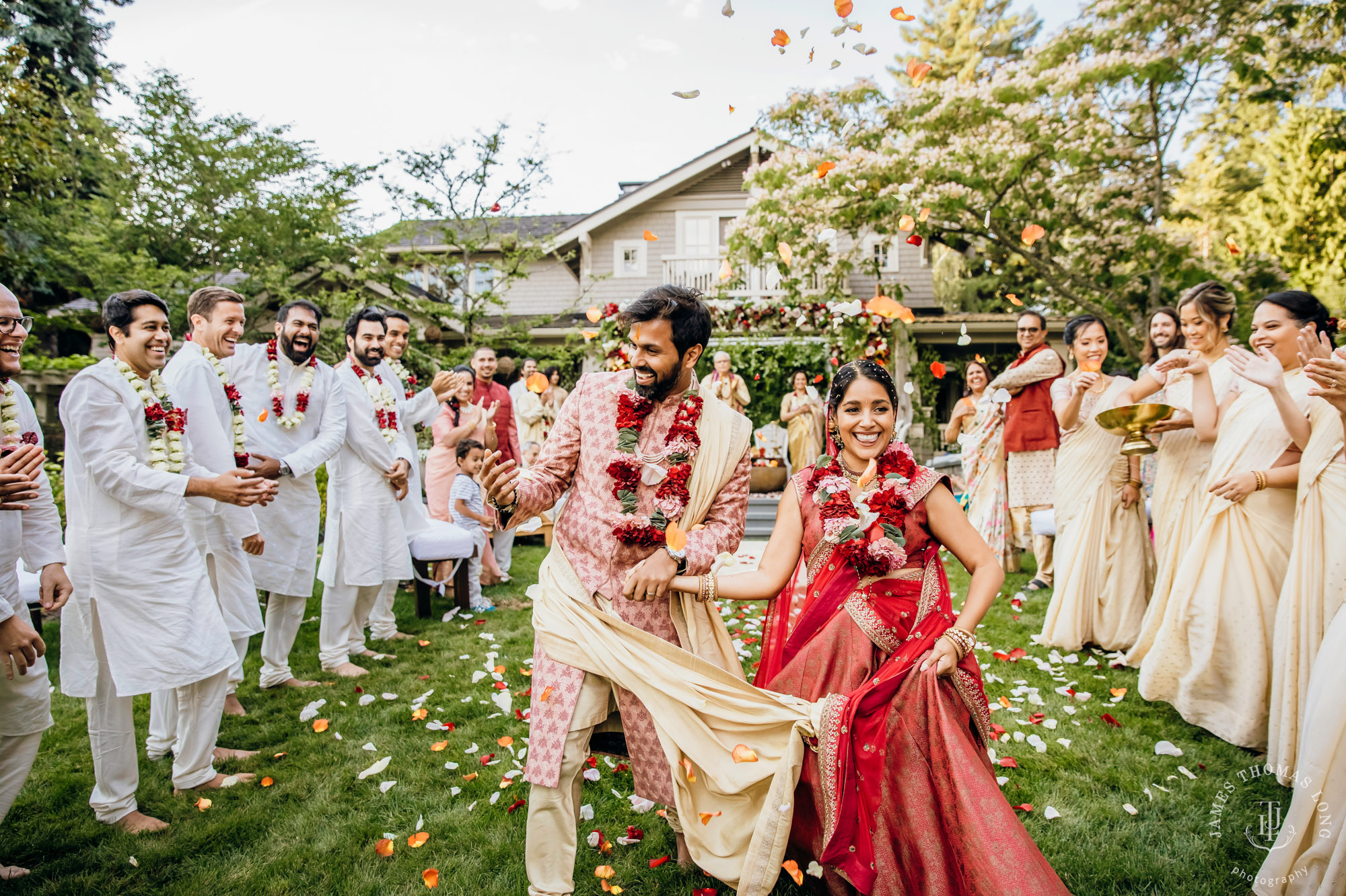 Seattle Hindu wedding by Seattle wedding photographer James Thomas Long Photography