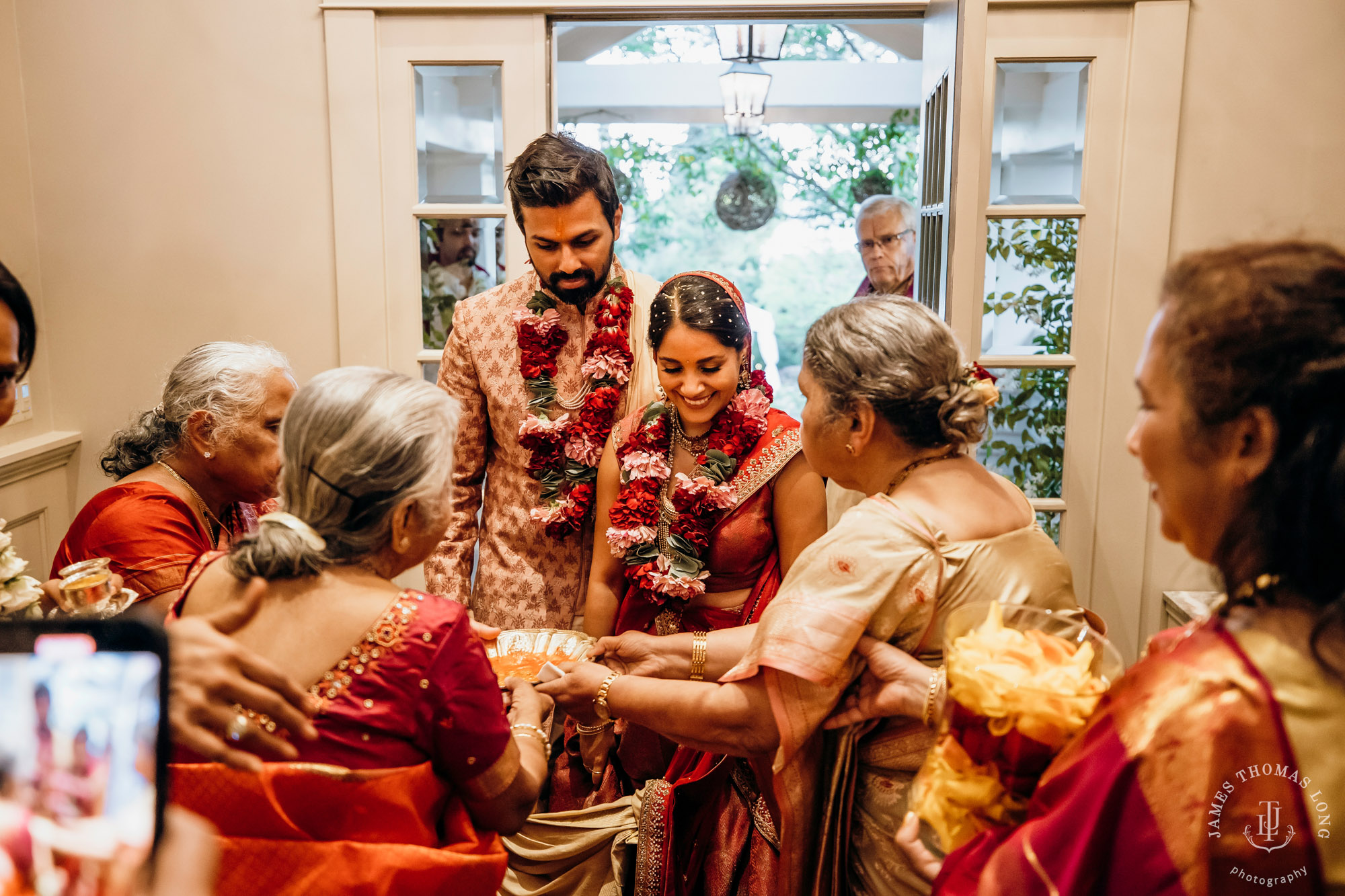 Seattle Hindu wedding by Seattle wedding photographer James Thomas Long Photography