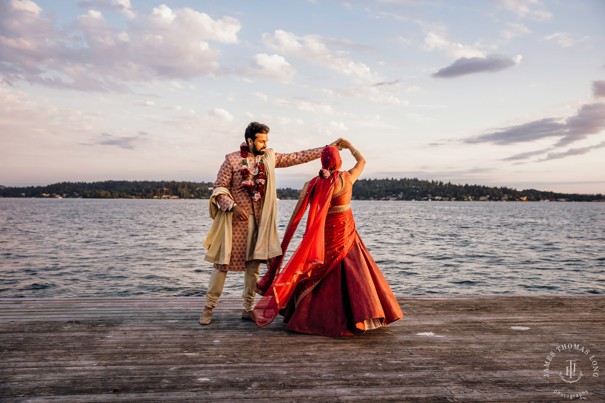 Seattle Hindu wedding by Seattle wedding photographer James Thomas Long Photography