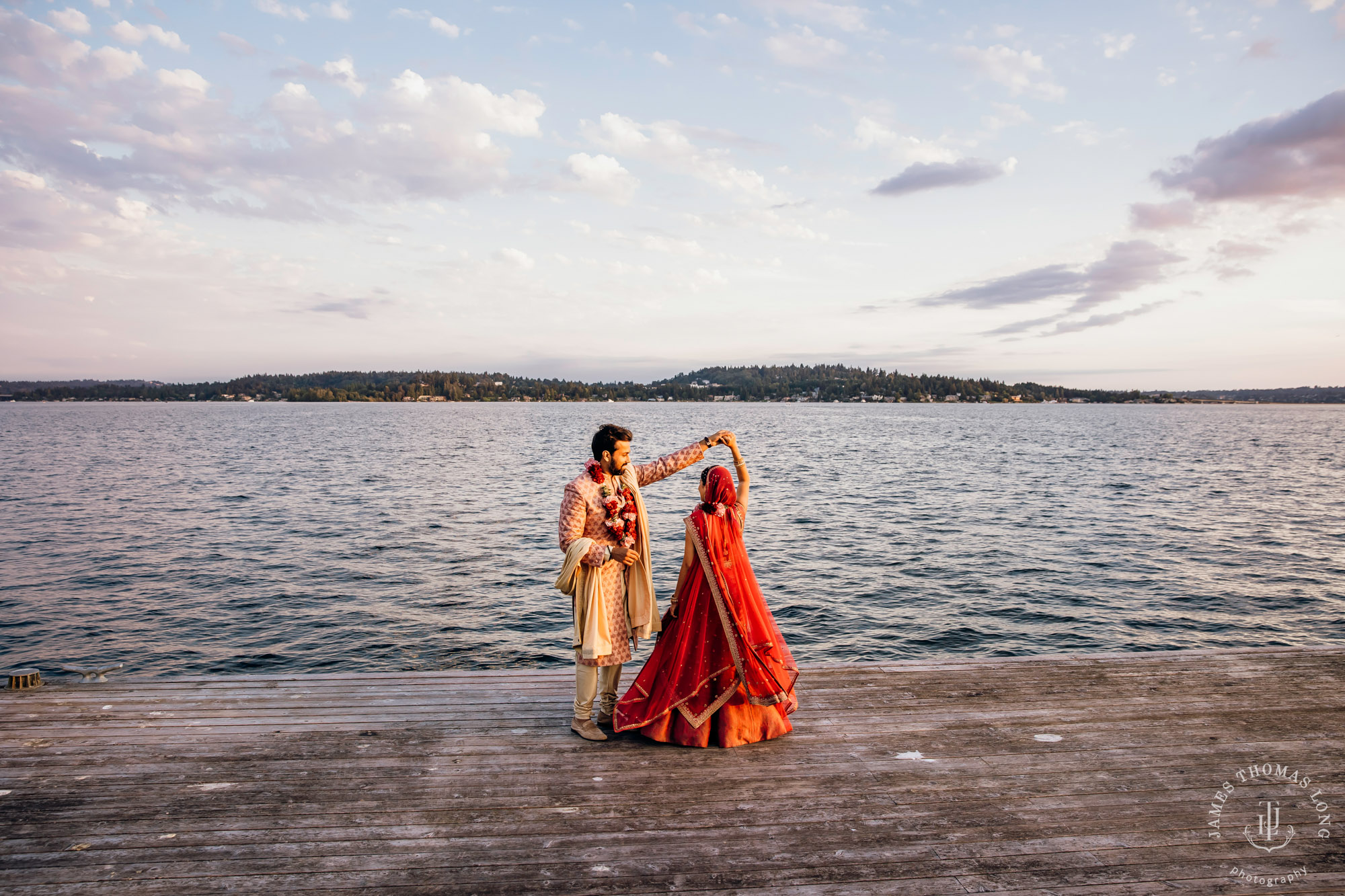 Seattle Hindu wedding by Seattle wedding photographer James Thomas Long Photography