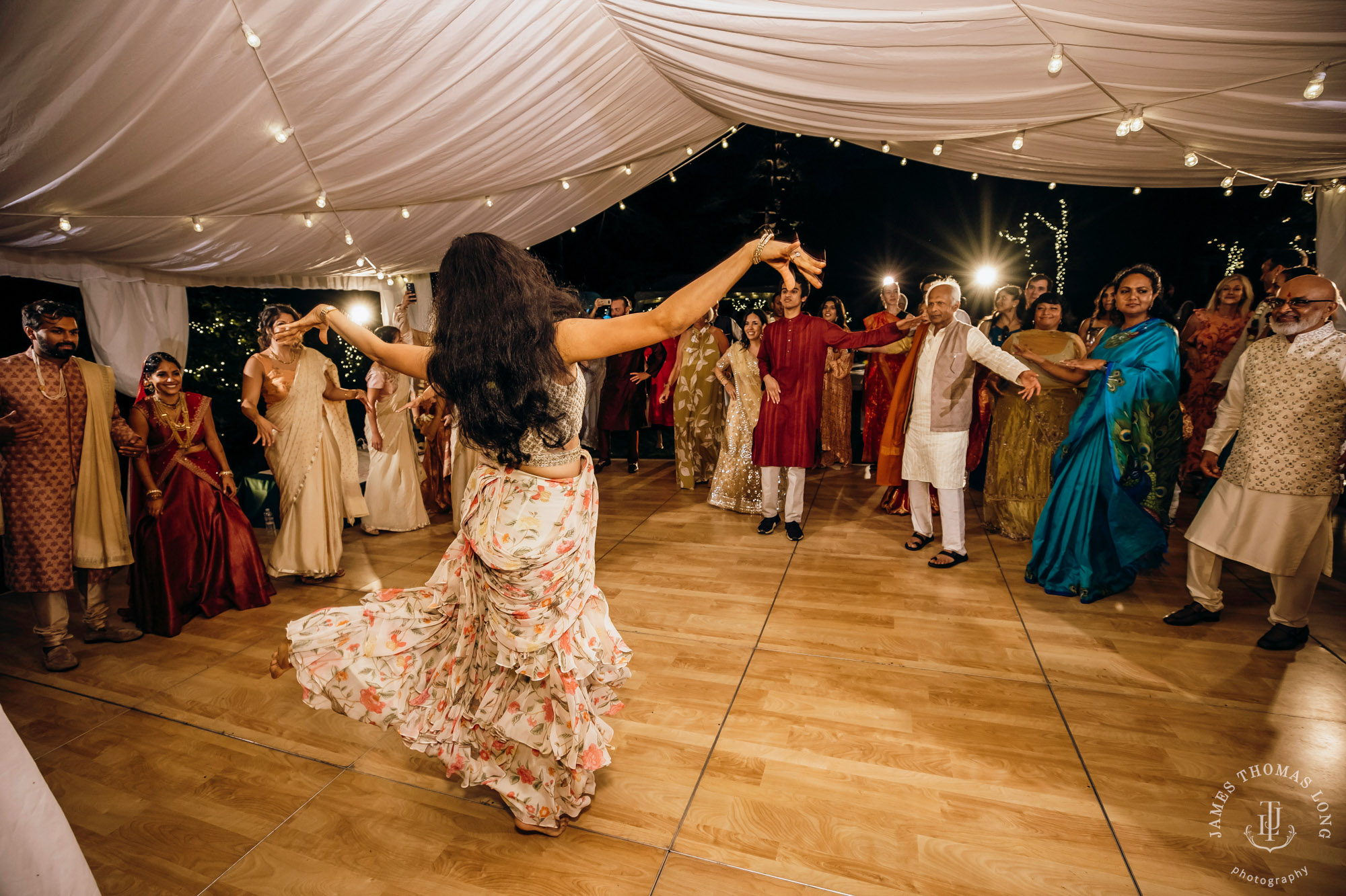 Seattle Hindu wedding by Seattle wedding photographer James Thomas Long Photography