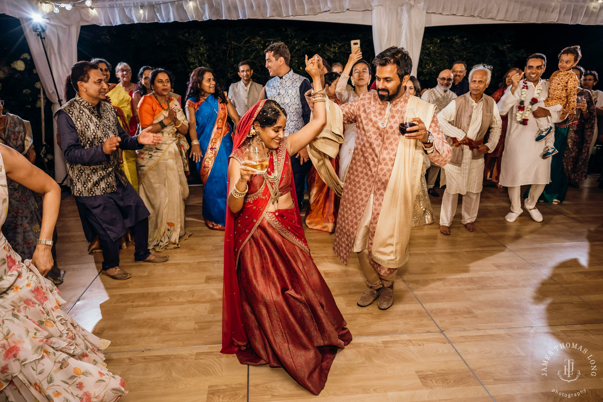 Seattle Hindu wedding by Seattle wedding photographer James Thomas Long Photography