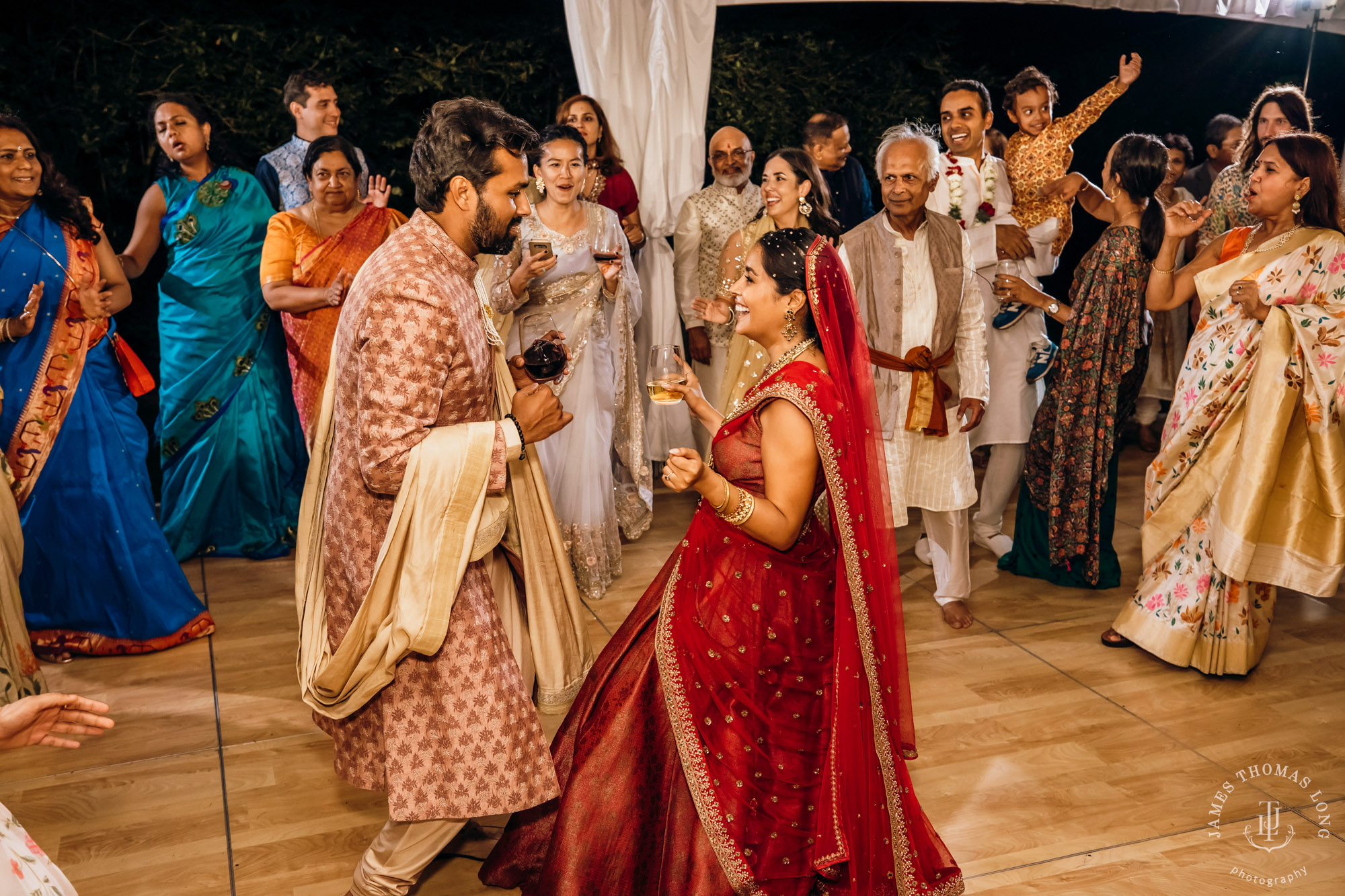 Seattle Hindu wedding by Seattle wedding photographer James Thomas Long Photography