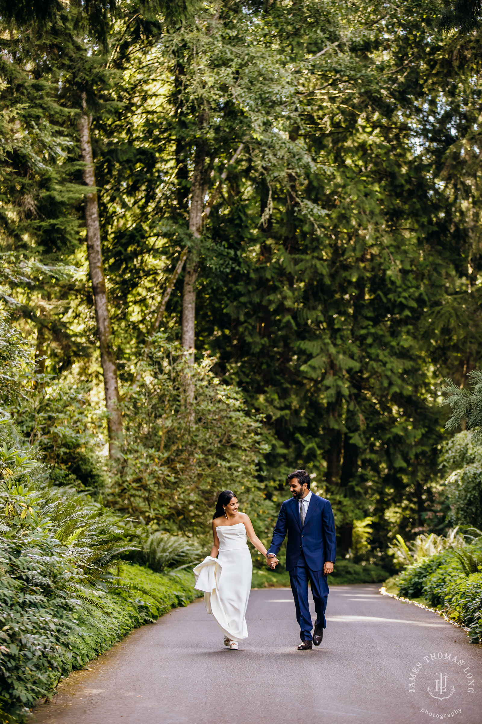 Bloedel Reserve Bainbridge Island wedding by Seattle wedding photographer James Thomas Long Photography