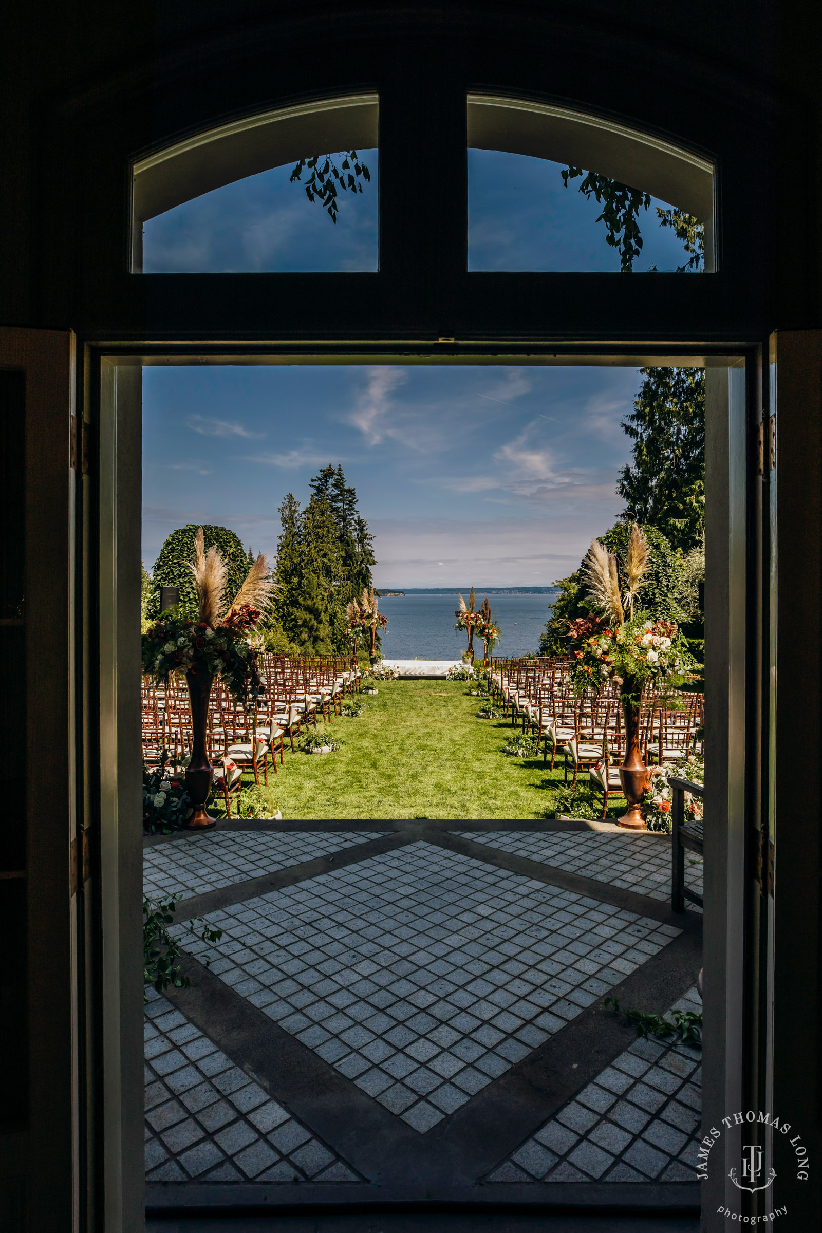 Bloedel Reserve Bainbridge Island wedding by Seattle wedding photographer James Thomas Long Photography