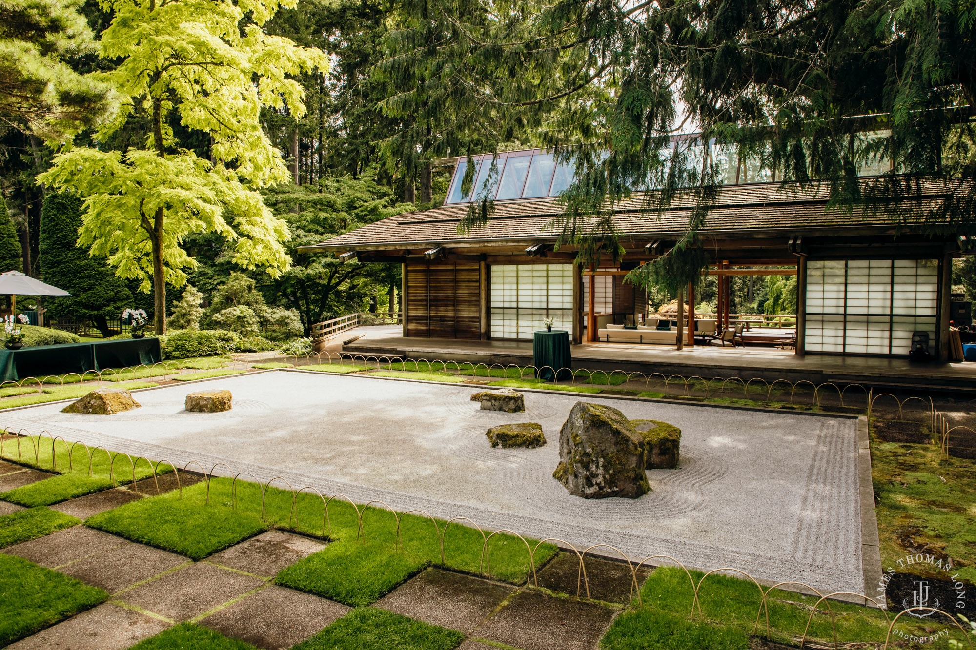 Bloedel Reserve Bainbridge Island wedding by Seattle wedding photographer James Thomas Long Photography