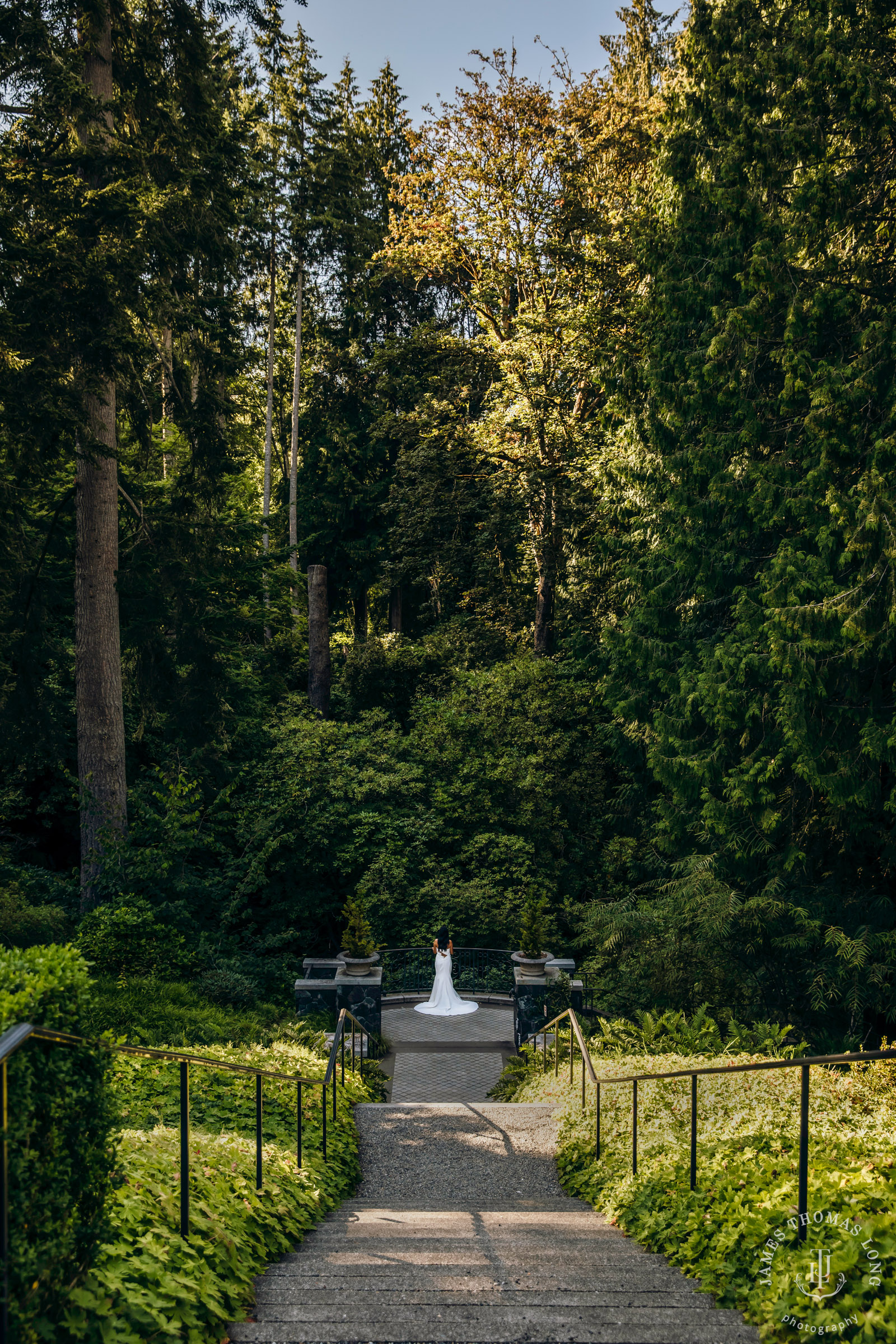 Bloedel Reserve Bainbridge Island wedding by Seattle wedding photographer James Thomas Long Photography