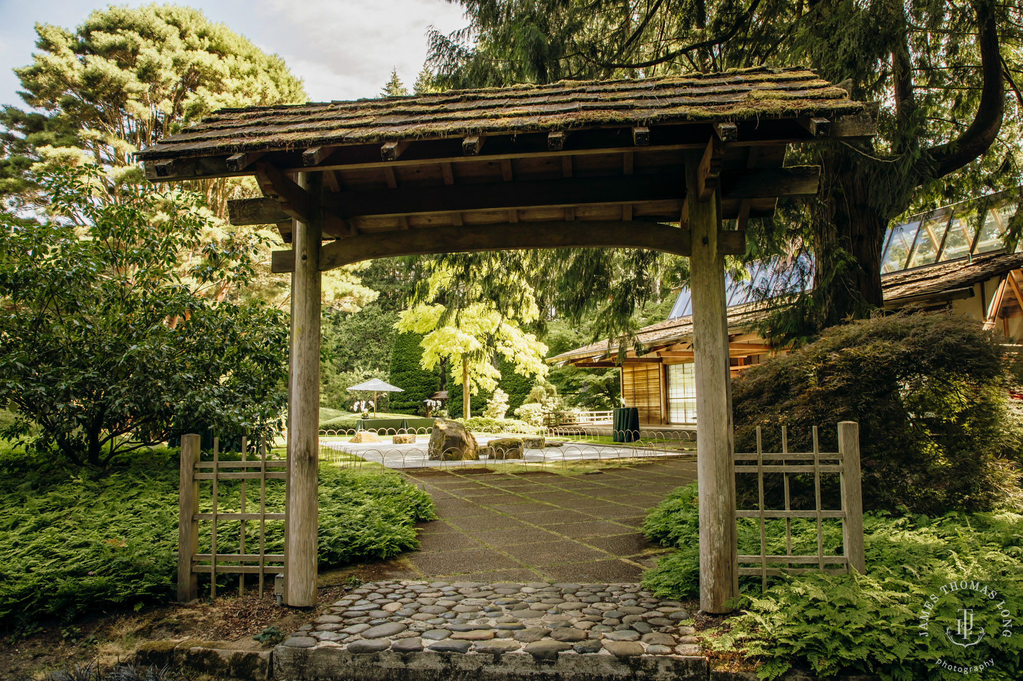 Bloedel Reserve Bainbridge Island wedding by Seattle wedding photographer James Thomas Long Photography