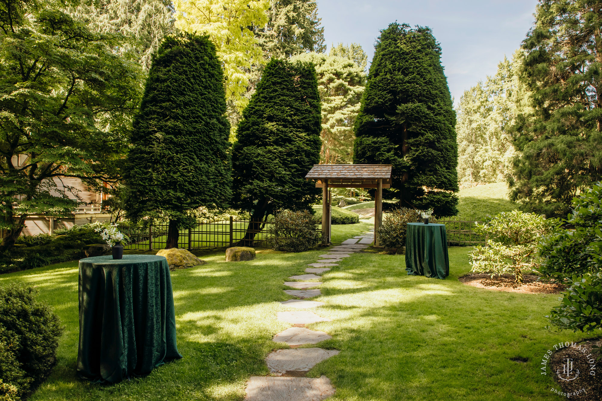 Bloedel Reserve Bainbridge Island wedding by Seattle wedding photographer James Thomas Long Photography