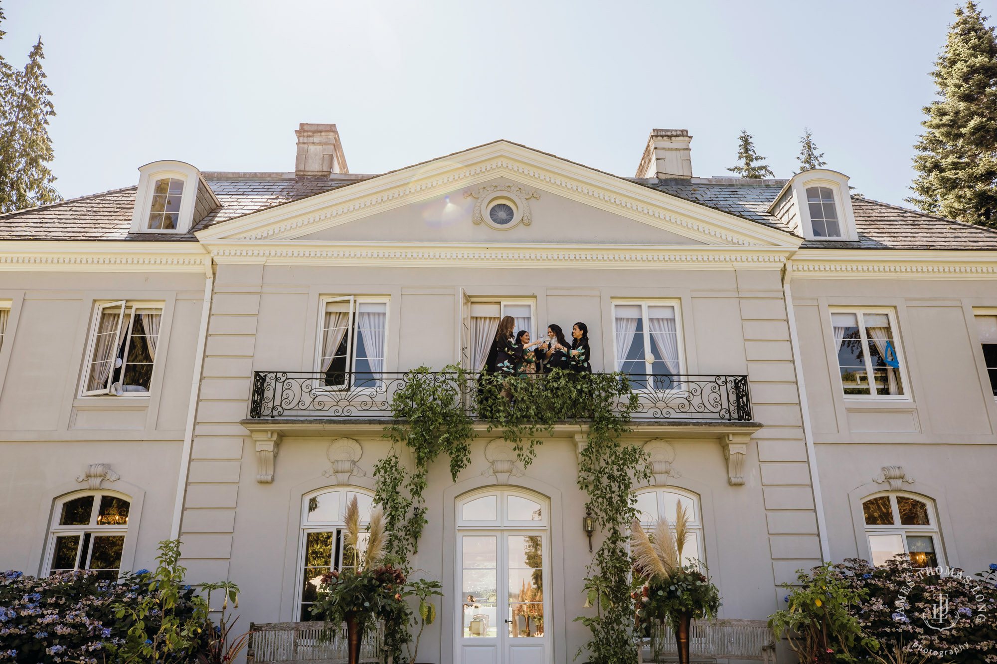 Bloedel Reserve Bainbridge Island wedding by Seattle wedding photographer James Thomas Long Photography