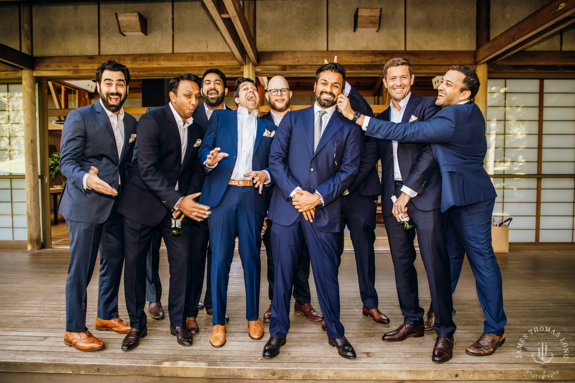 Bloedel Reserve Bainbridge Island wedding by Seattle wedding photographer James Thomas Long Photography