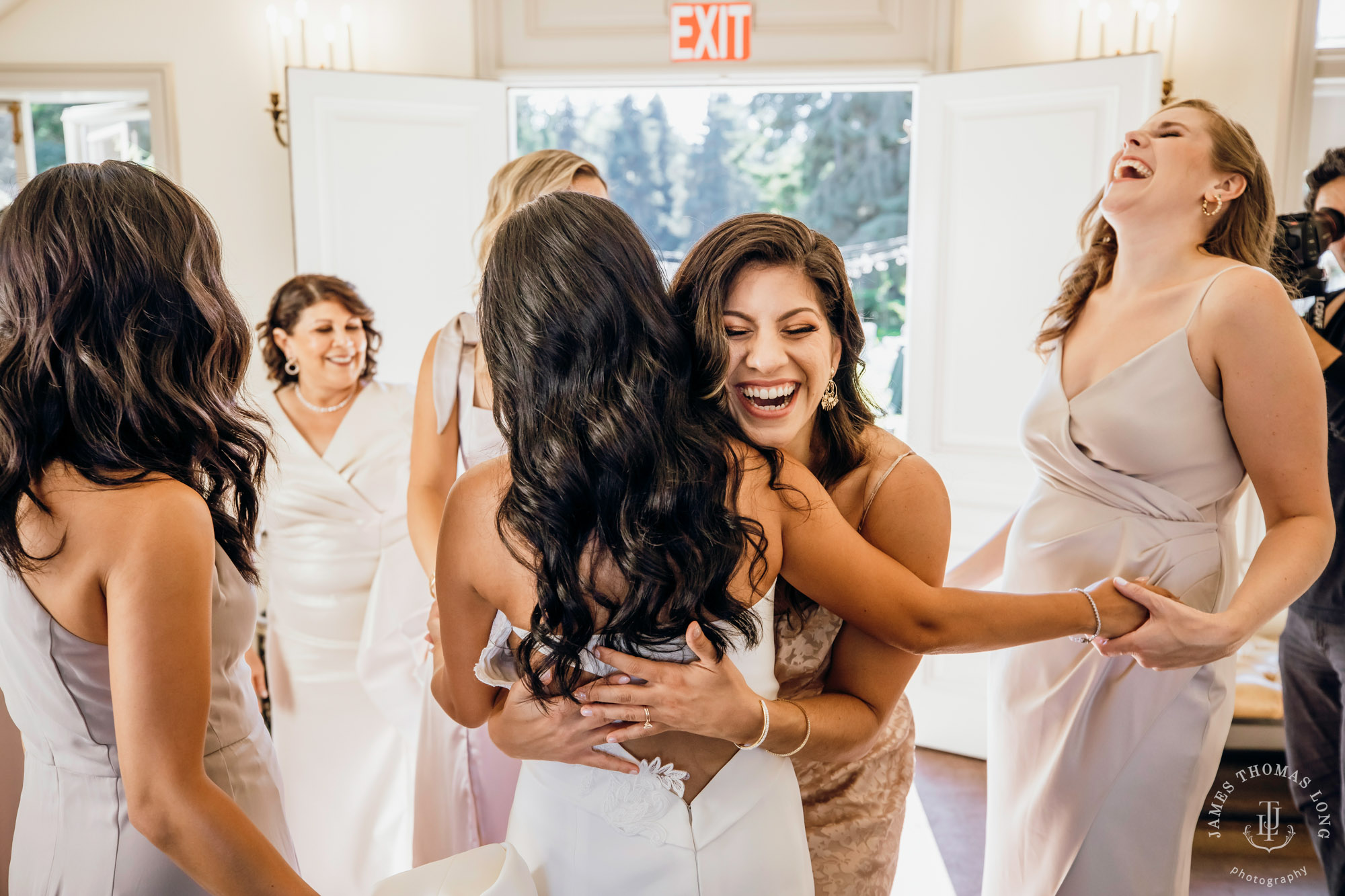 Bloedel Reserve Bainbridge Island wedding by Seattle wedding photographer James Thomas Long Photography