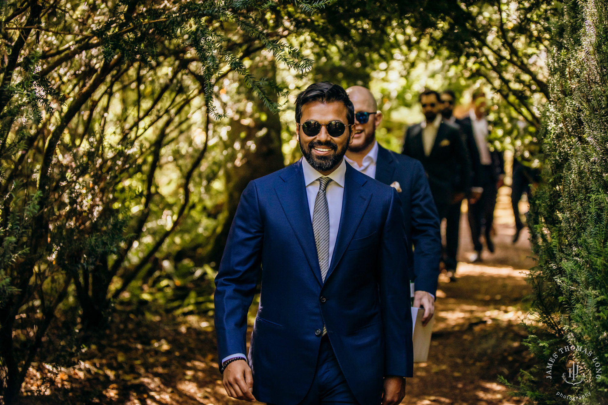 Bloedel Reserve Bainbridge Island wedding by Seattle wedding photographer James Thomas Long Photography