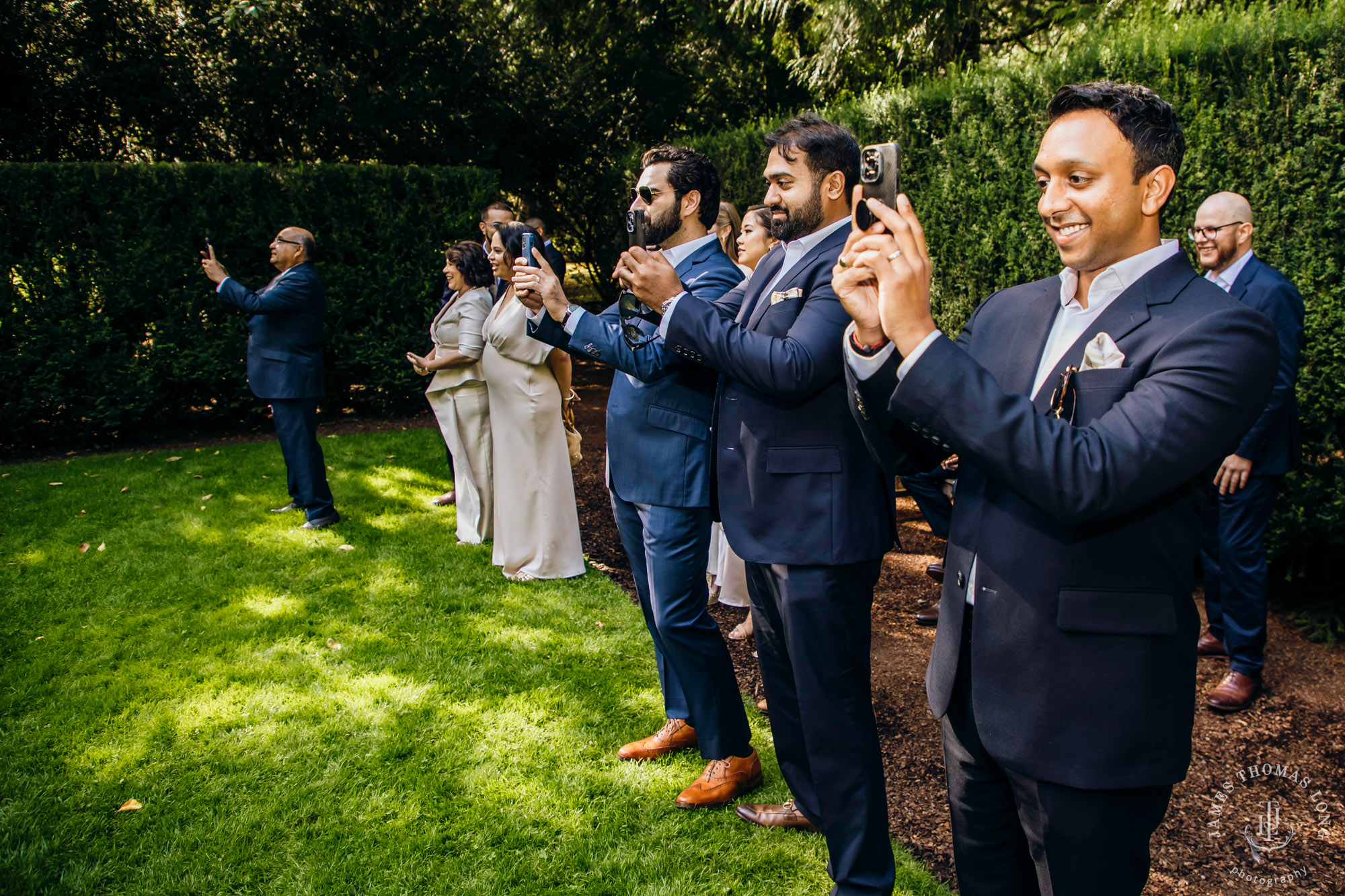 Bloedel Reserve Bainbridge Island wedding by Seattle wedding photographer James Thomas Long Photography